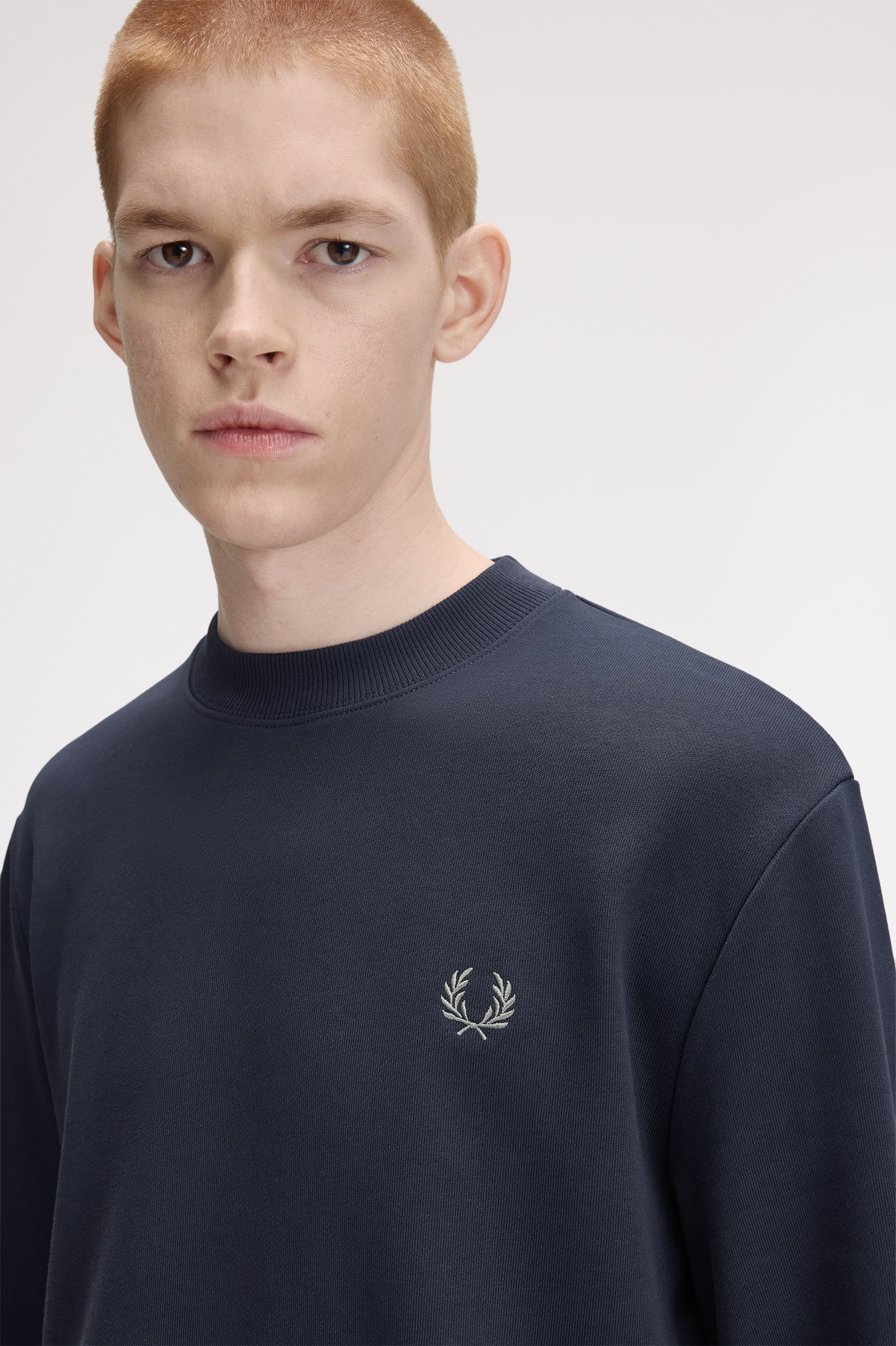 Sweatshirt Gola Redonda em Azul Azul-3