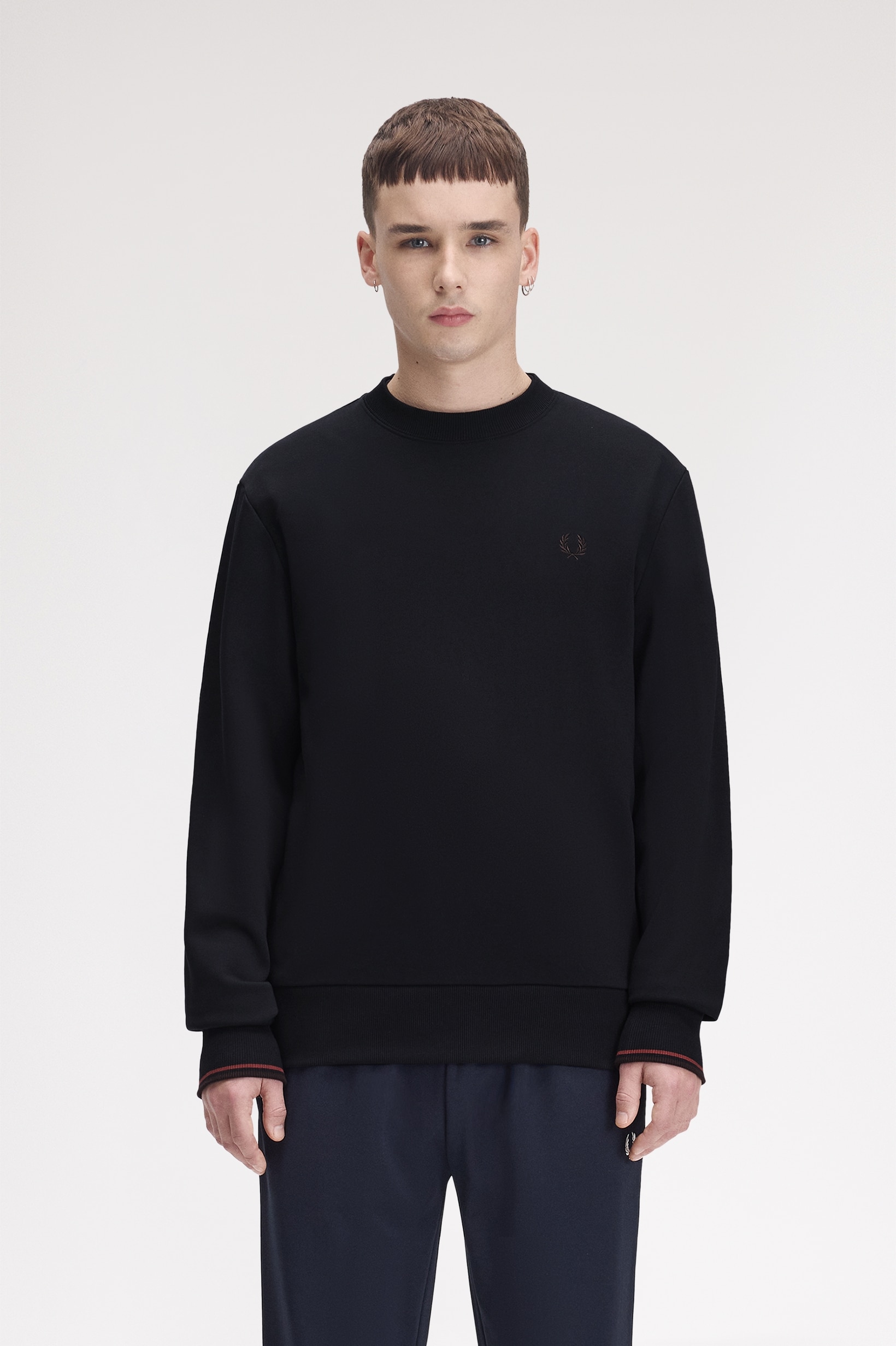 Imagem 0 de Sweatshirt Gola Redonda em Azul-marinho