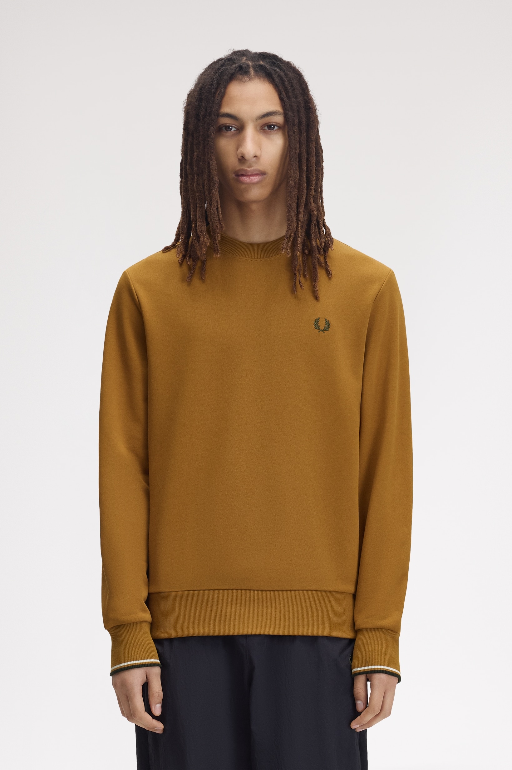 Imagem 0 de Sweatshirt Gola Redonda em Camel