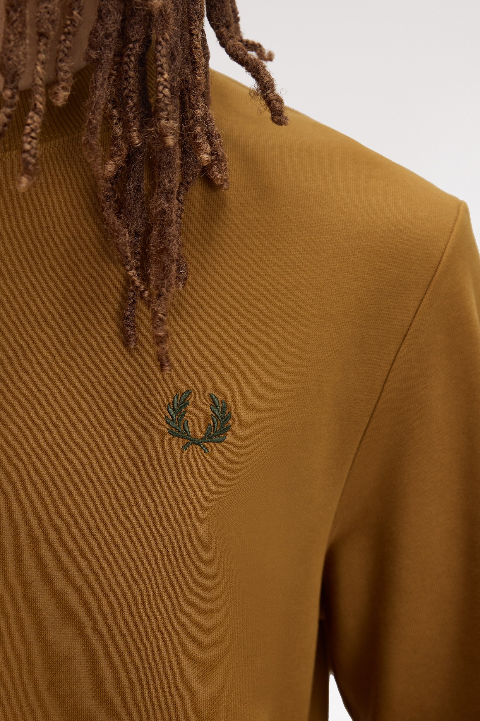 Sweatshirt Gola Redonda em Camel Camel-3