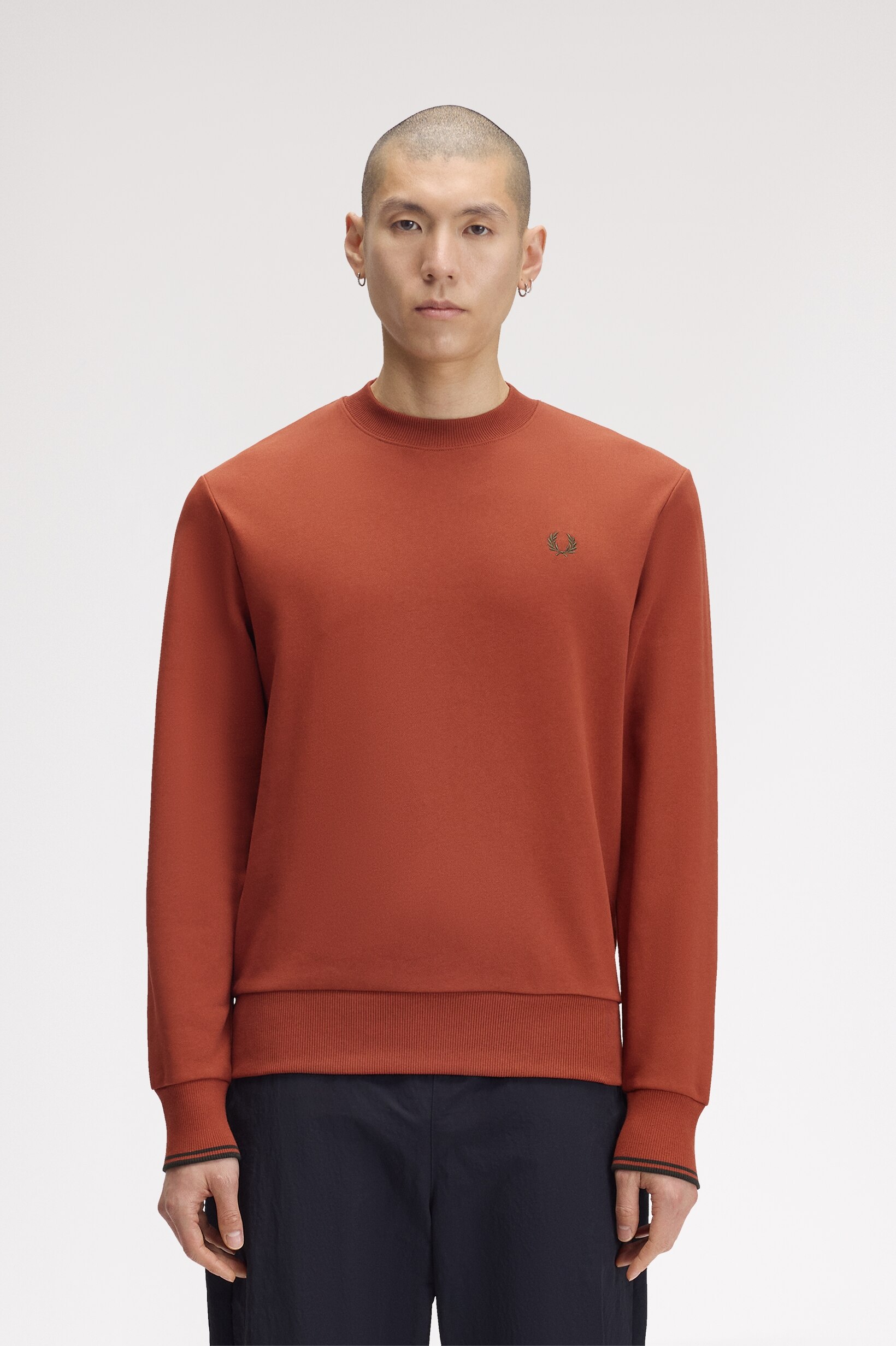 Imagem 0 de Sweatshirt Gola Redonda em Vermelho