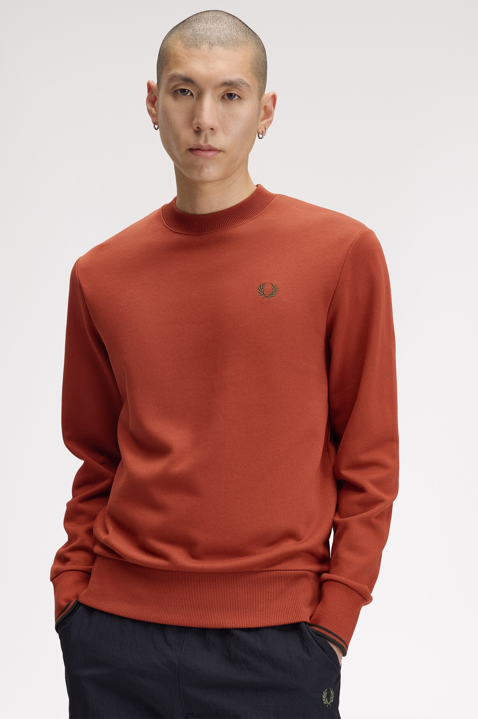 Sweatshirt Gola Redonda em Vermelho Vermelho-2