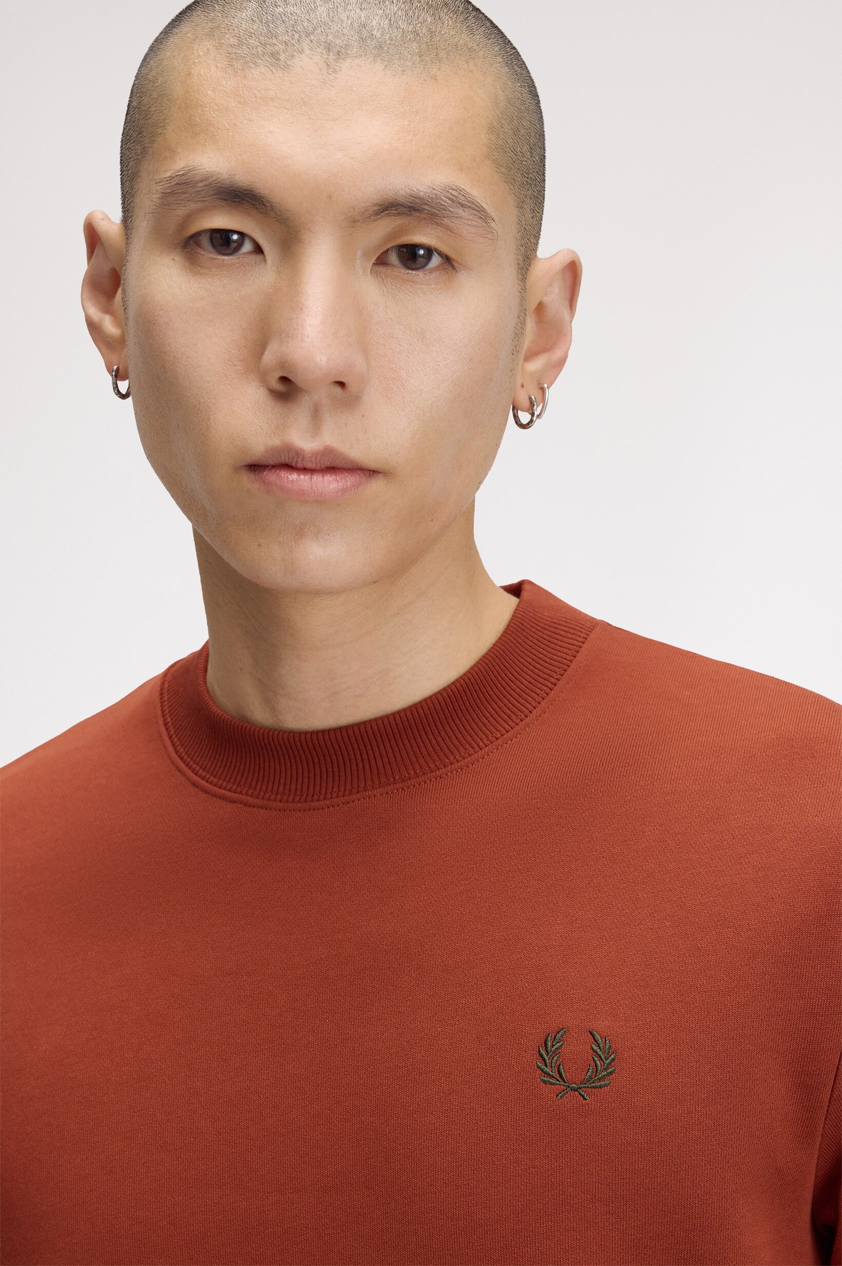 Sweatshirt Gola Redonda em Vermelho Vermelho-3