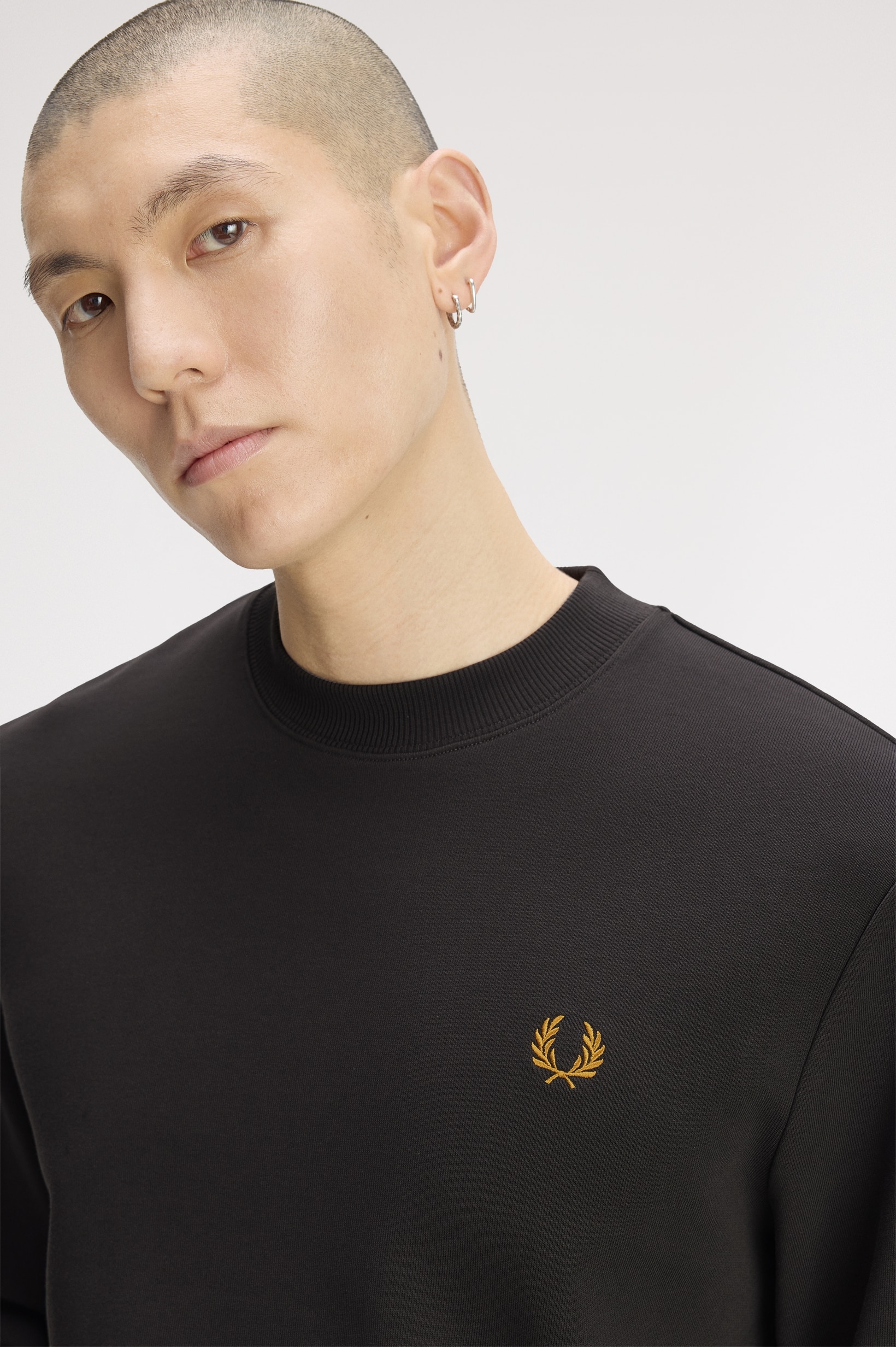 Sweatshirt Gola Redonda em Cinzento-escuro Cinzento-escuro-3