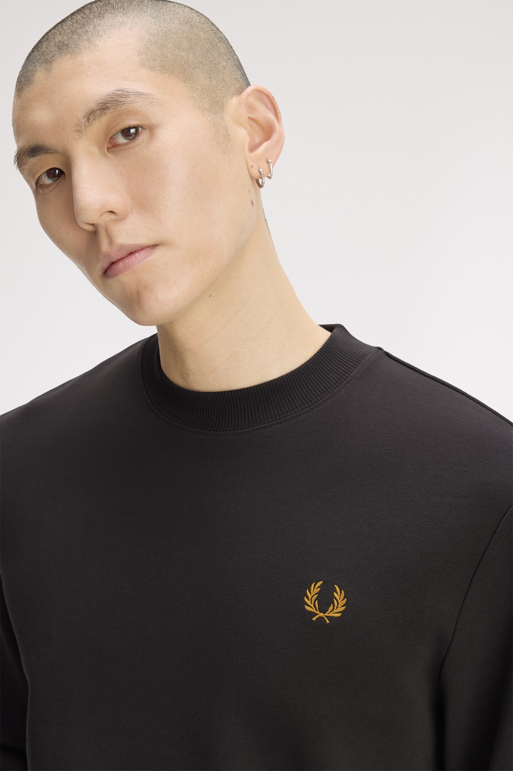 Sweatshirt Gola Redonda em Cinzento-escuro Cinzento-escuro-3