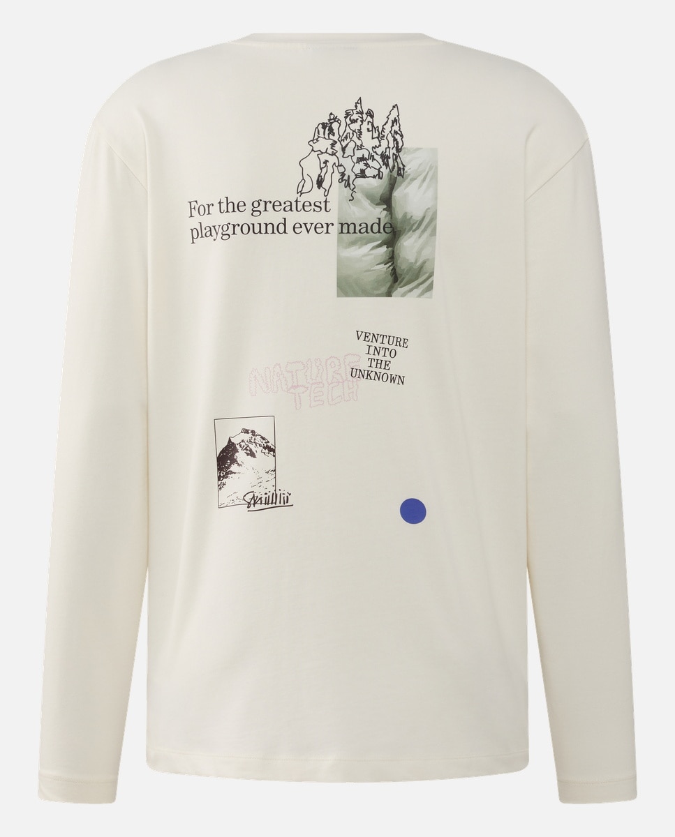 T-shirt Haglöfs Ls Haglöfs Branco-7