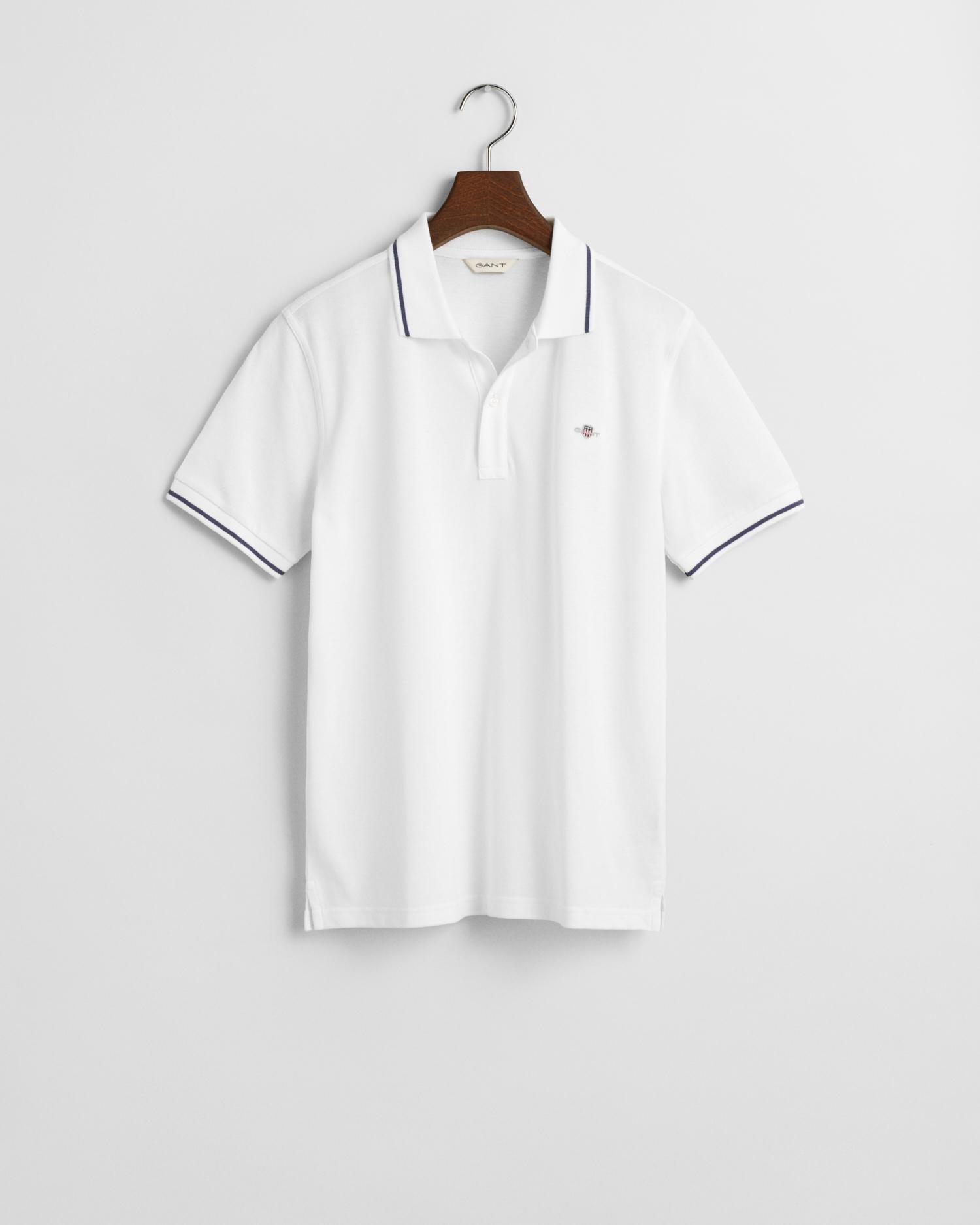 Imagem 0 de Polo de Algodão com Corte a Direito