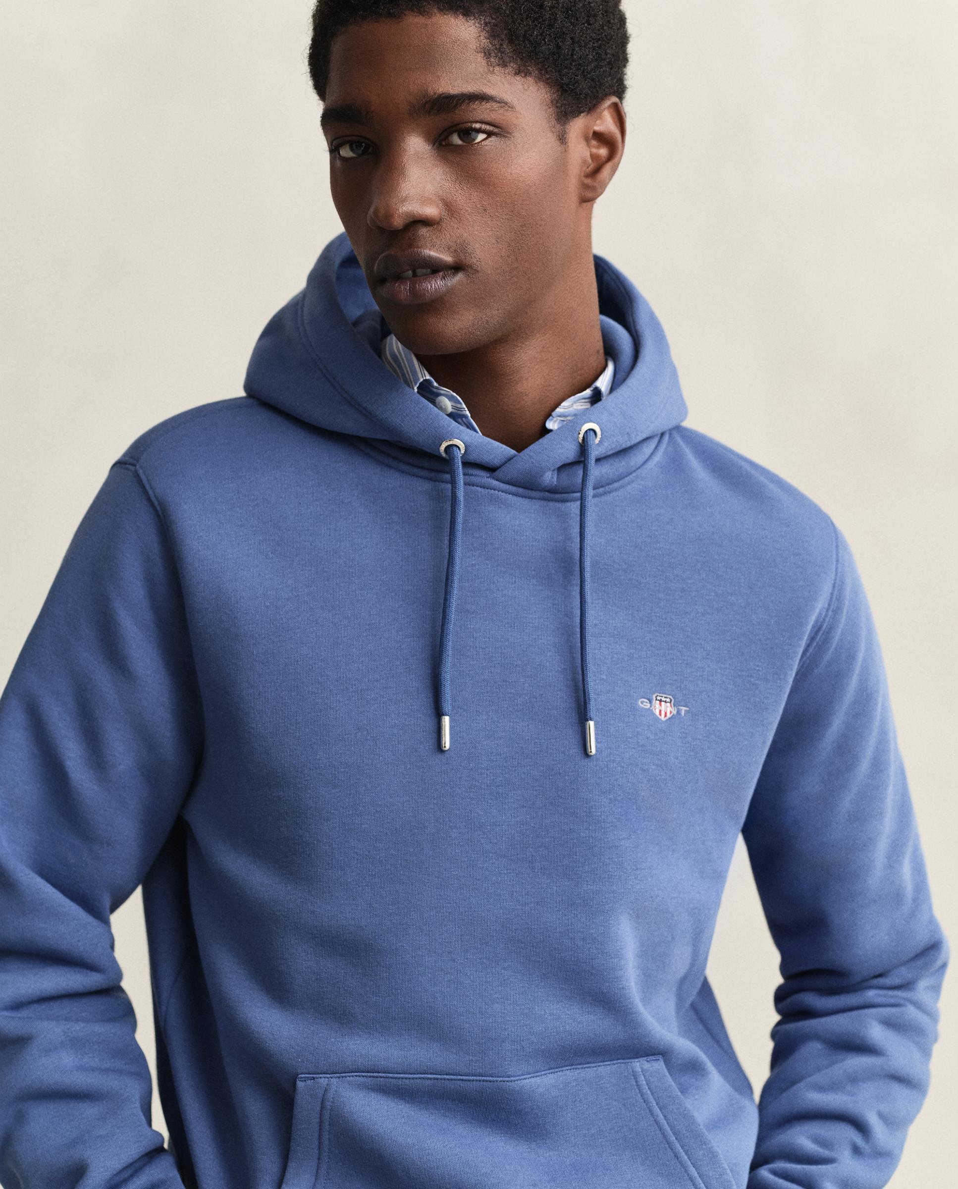 Sweatshirt com Capuz Shield Azul-3