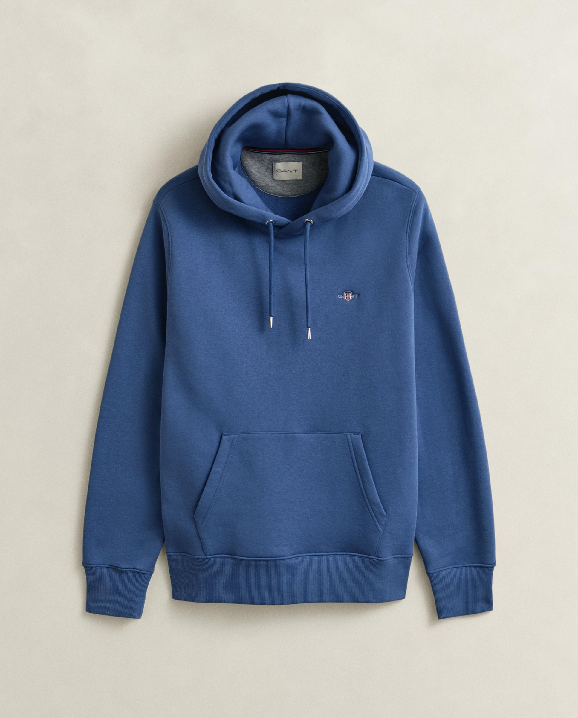 Sweatshirt com Capuz Shield Azul-5