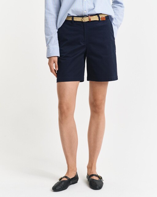 Imagem 0 de Bermudas Estilo Chino com Bolsos Laterais