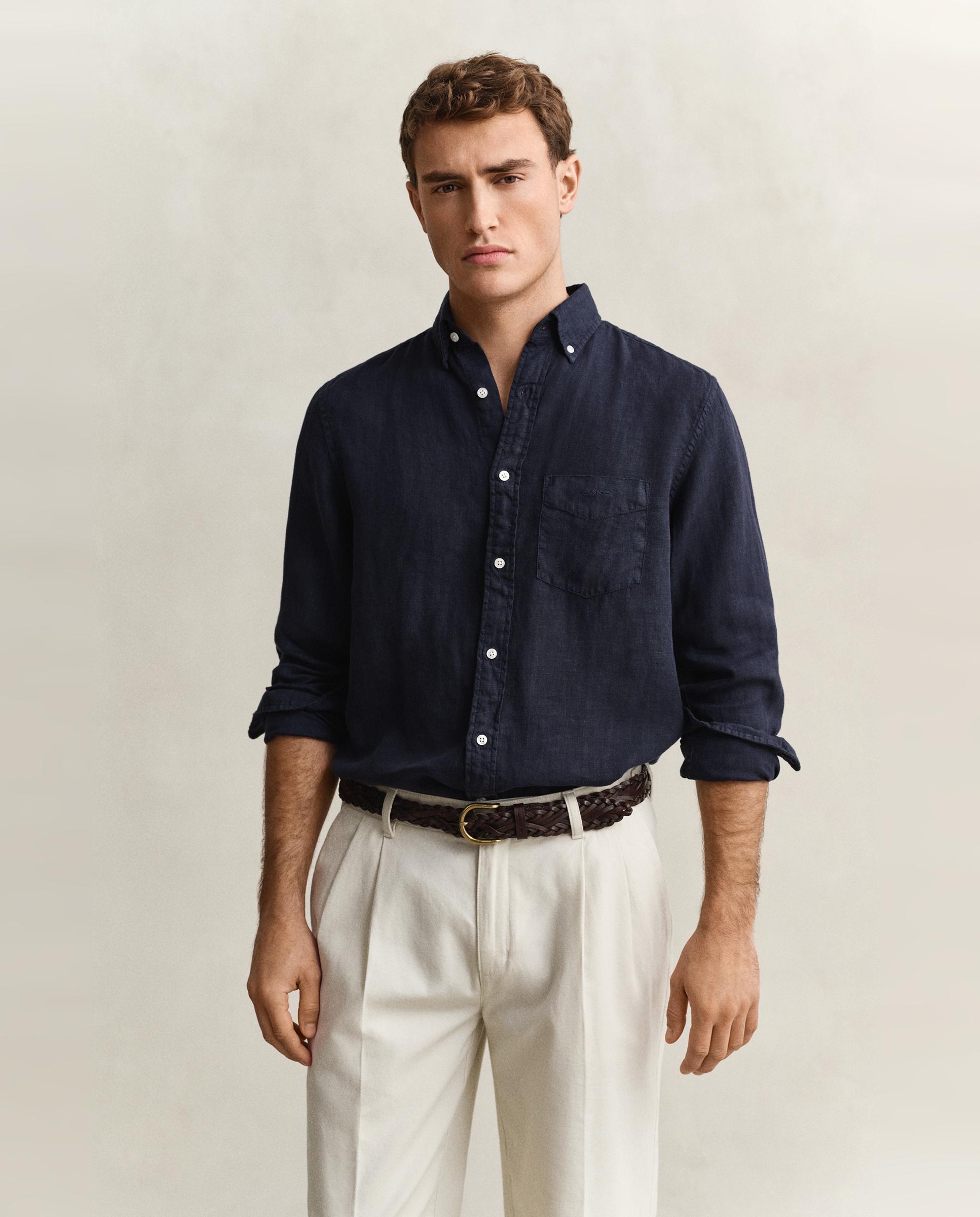 Imagem 0 de Camisa de Linho Lisa