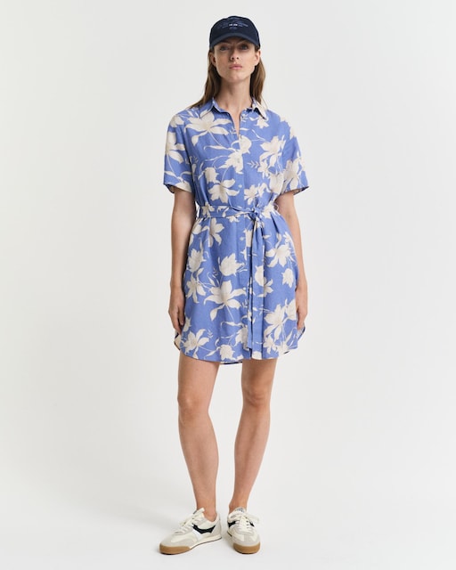 Imagem 0 de Vestido Curto com Ajuste na Cintura