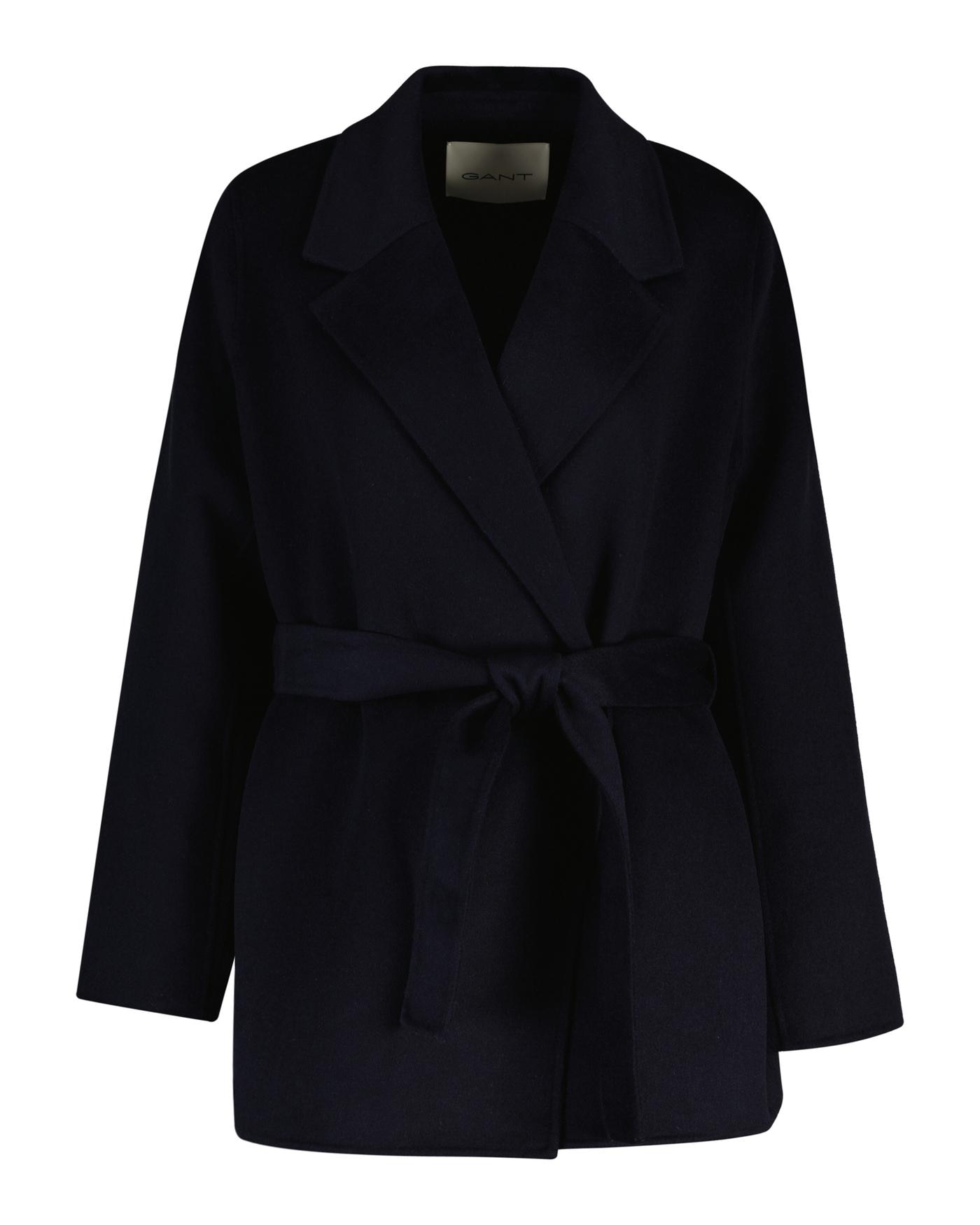 Imagem 0 de Sobretudo de Pano Midi com Cinto