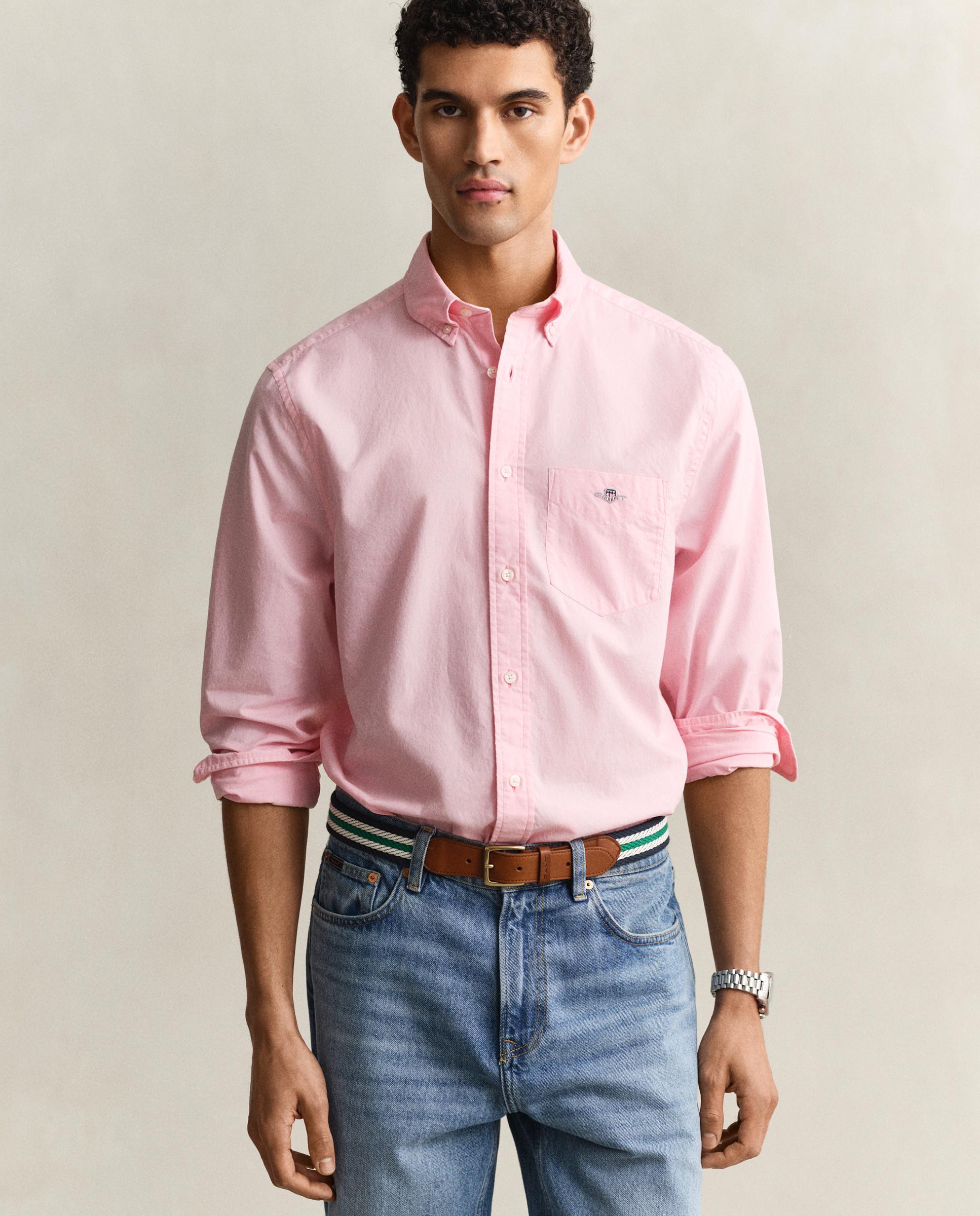 Imagem 0 de Camisa Regular Fit Clássica de Popelina