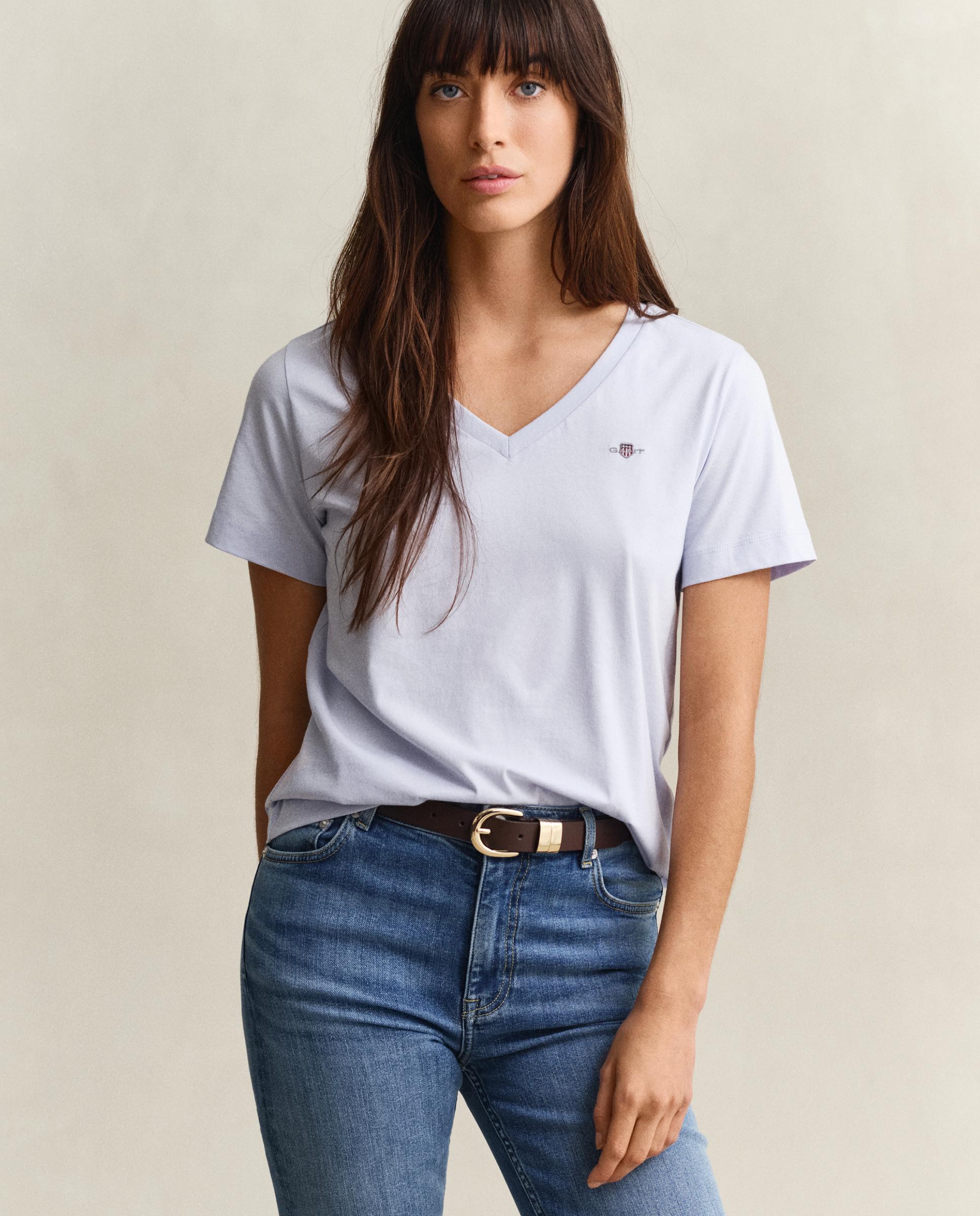 Imagem 0 de T-shirt Shield com Gola em V