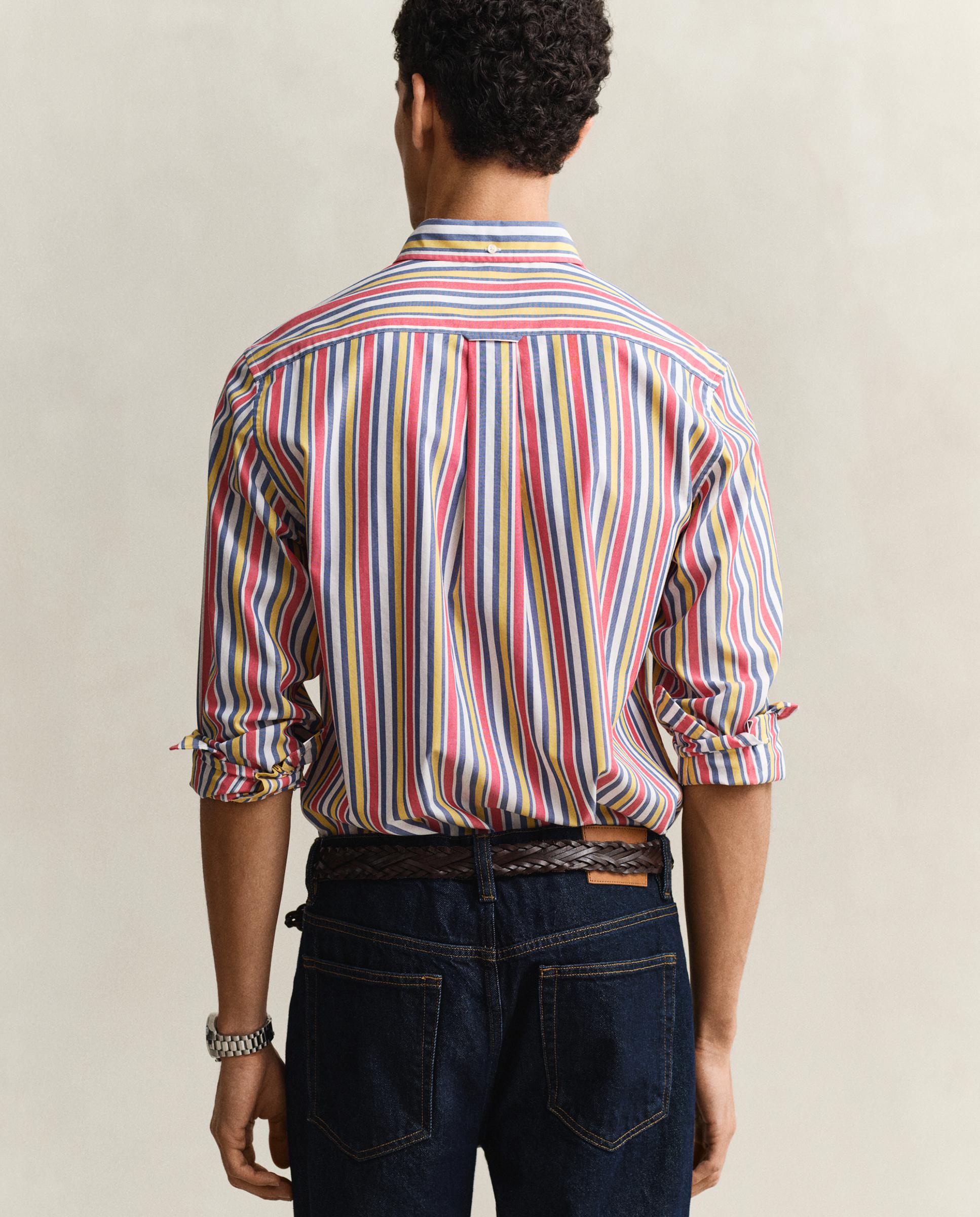 Camisa de Popelina Mil Riscas Multicolor-2