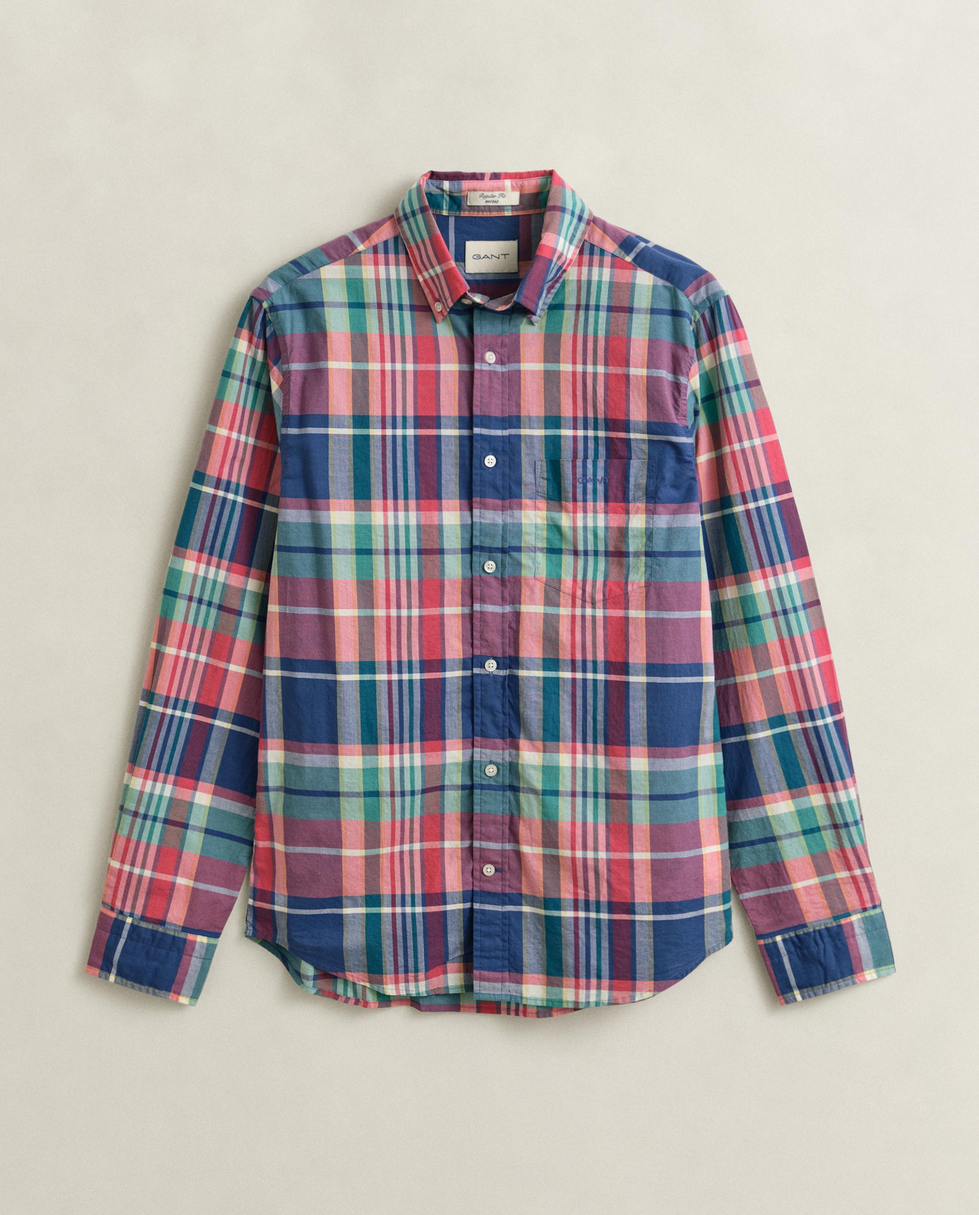 Imagem 0 de Camisa Aos Quadrados de Madrás