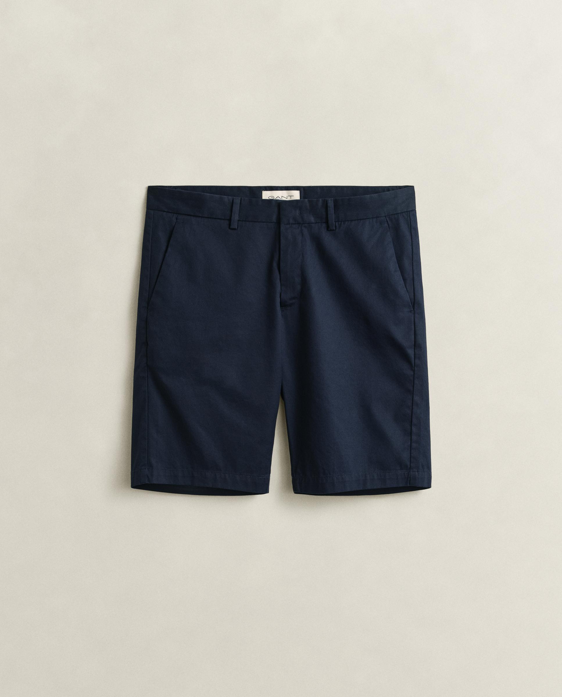 Calções Chinos Desportivos Azul-marinho-4