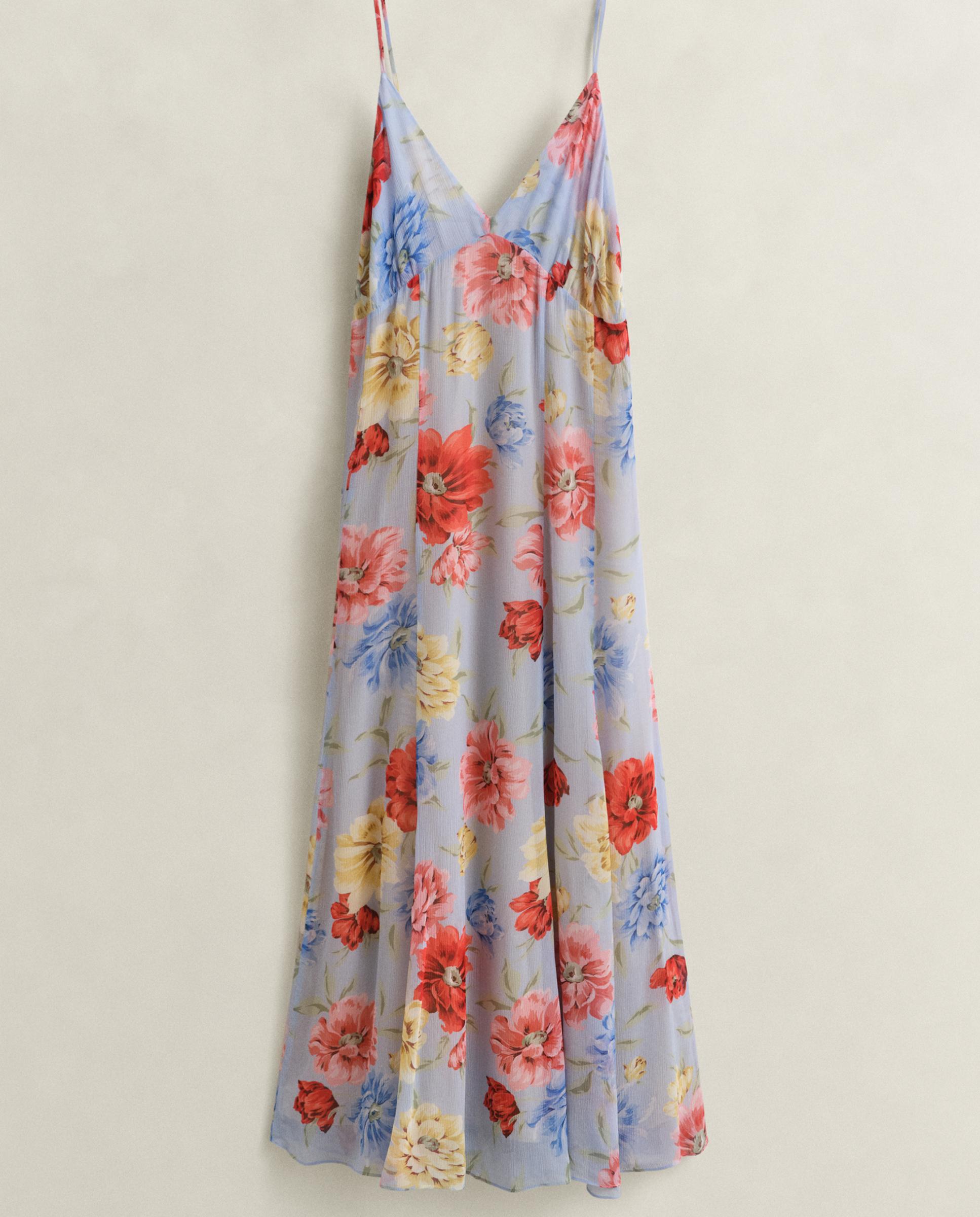 Imagem 0 de Vestido de Alças de Flores