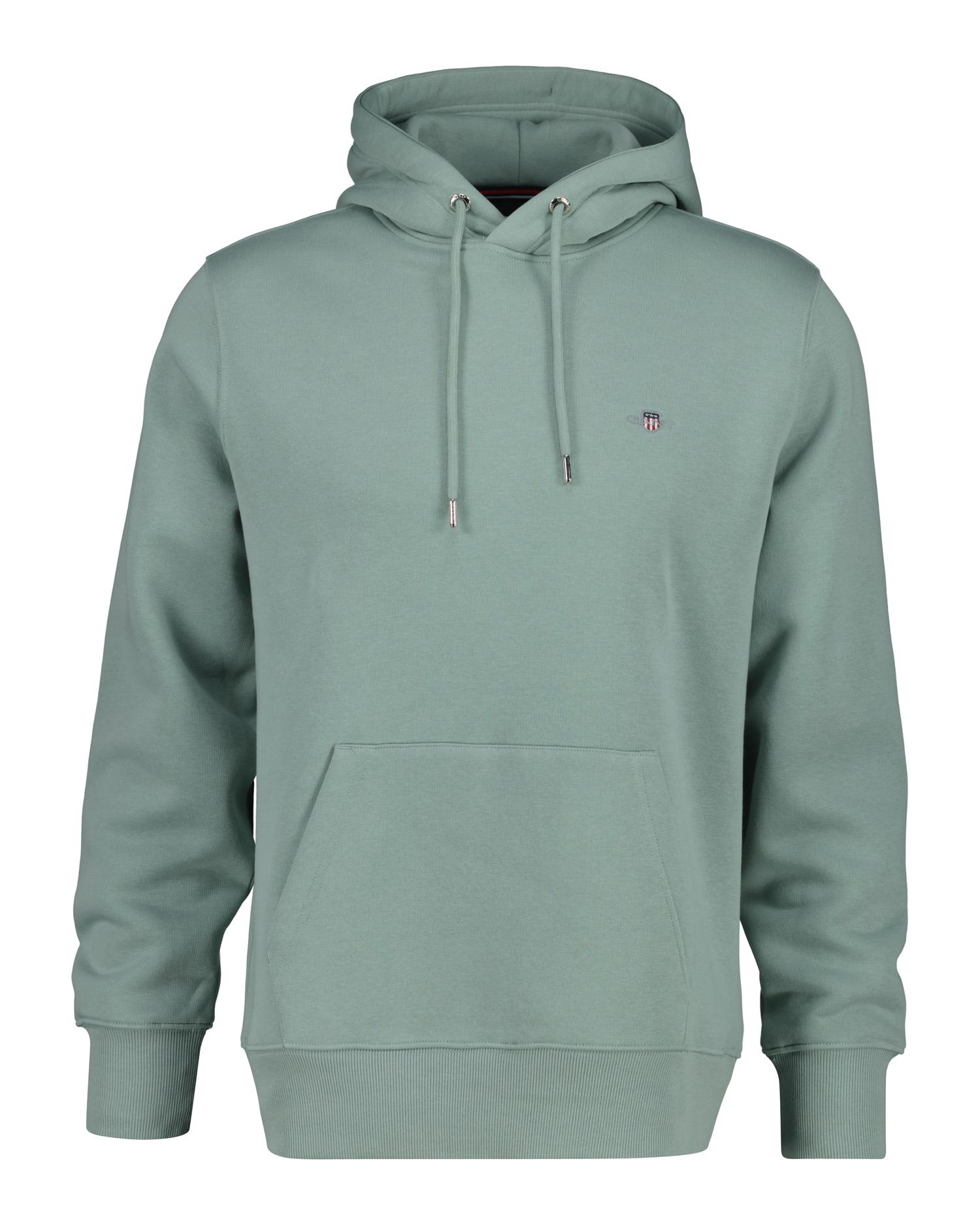 Sweatshirt com Capuz Shield Cinzento esverdeado-4