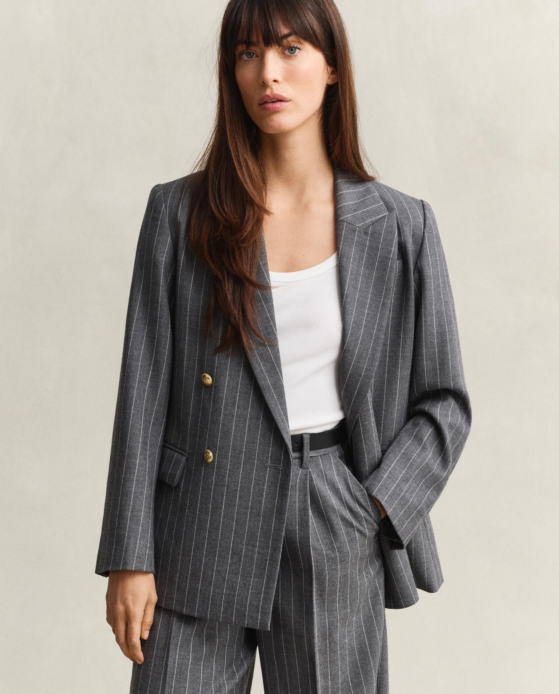 Imagem 0 de Blazer com Riscas Diplomáticas