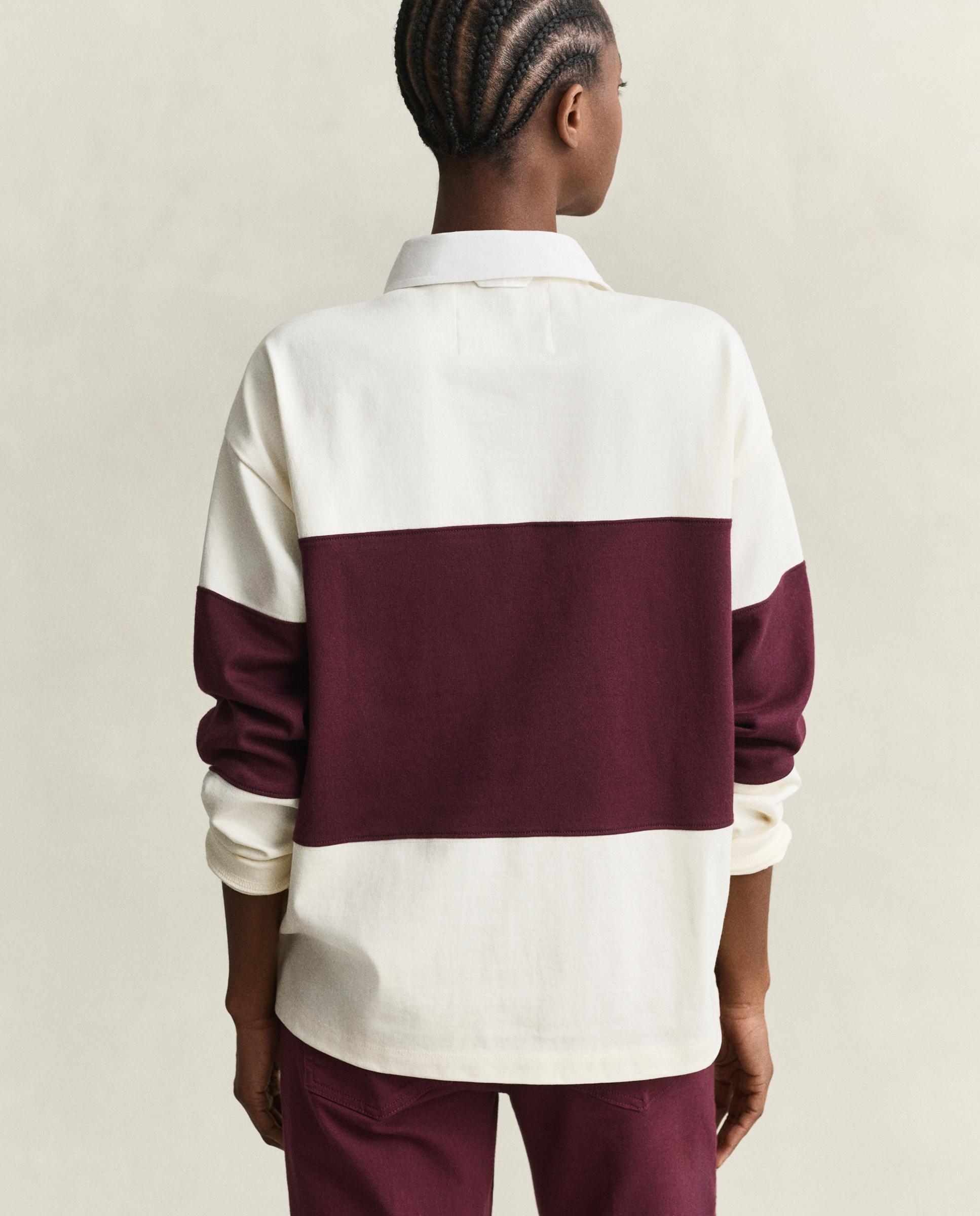 Polo de Manga Comprida Bicolor Multicolor-2