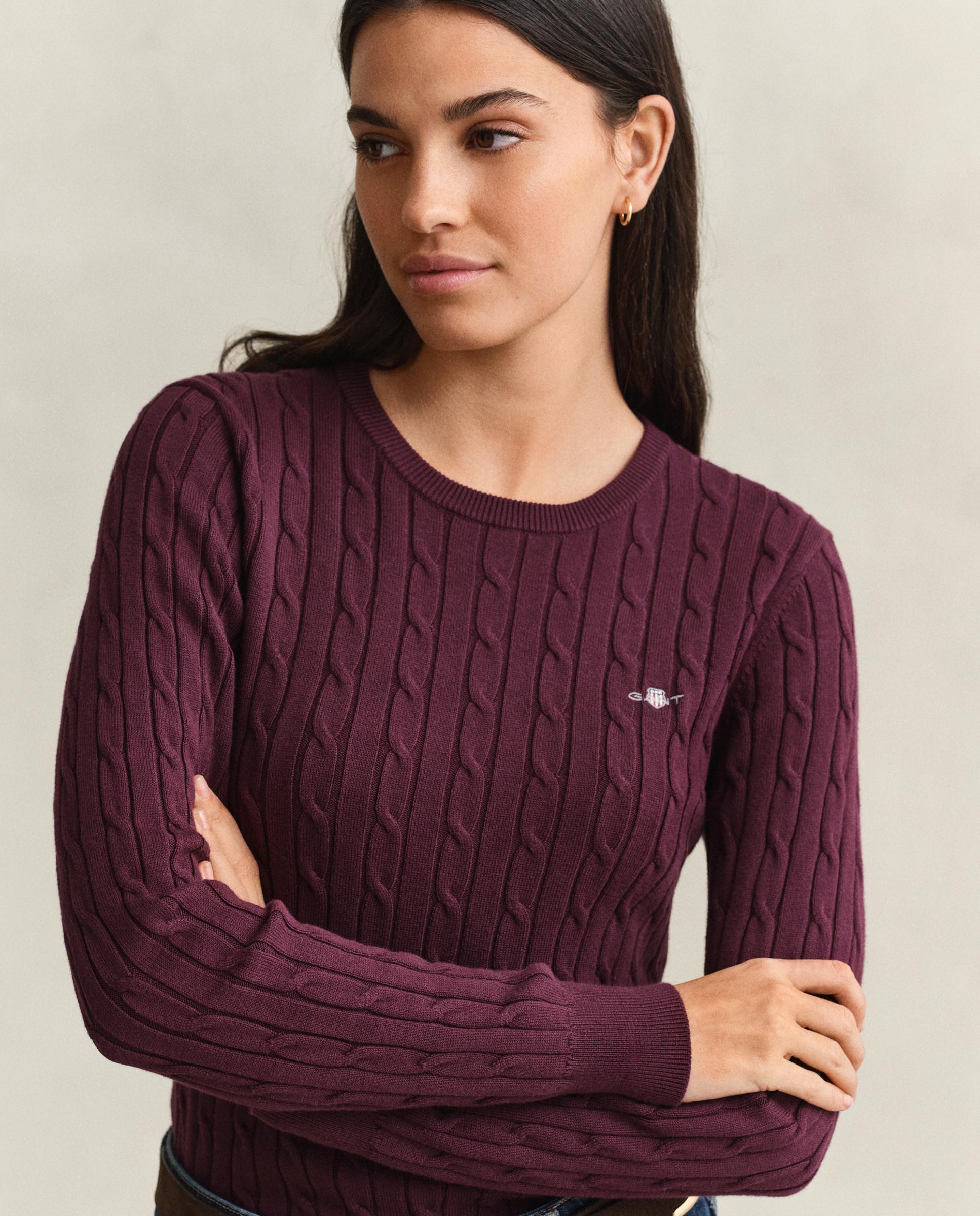 Camisola de Manga Comprida com Logo Bordeaux-3