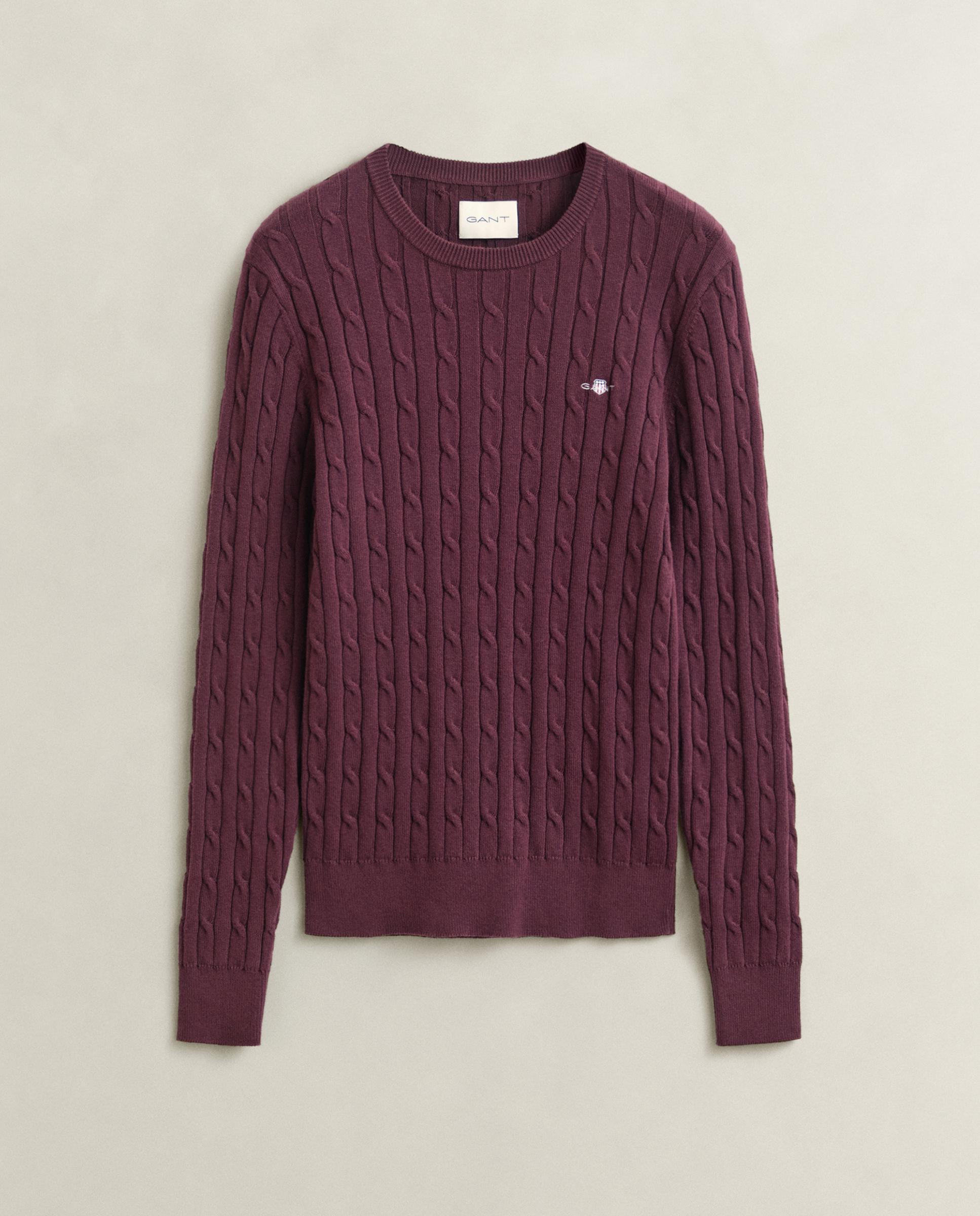 Camisola de Manga Comprida com Logo Bordeaux-4