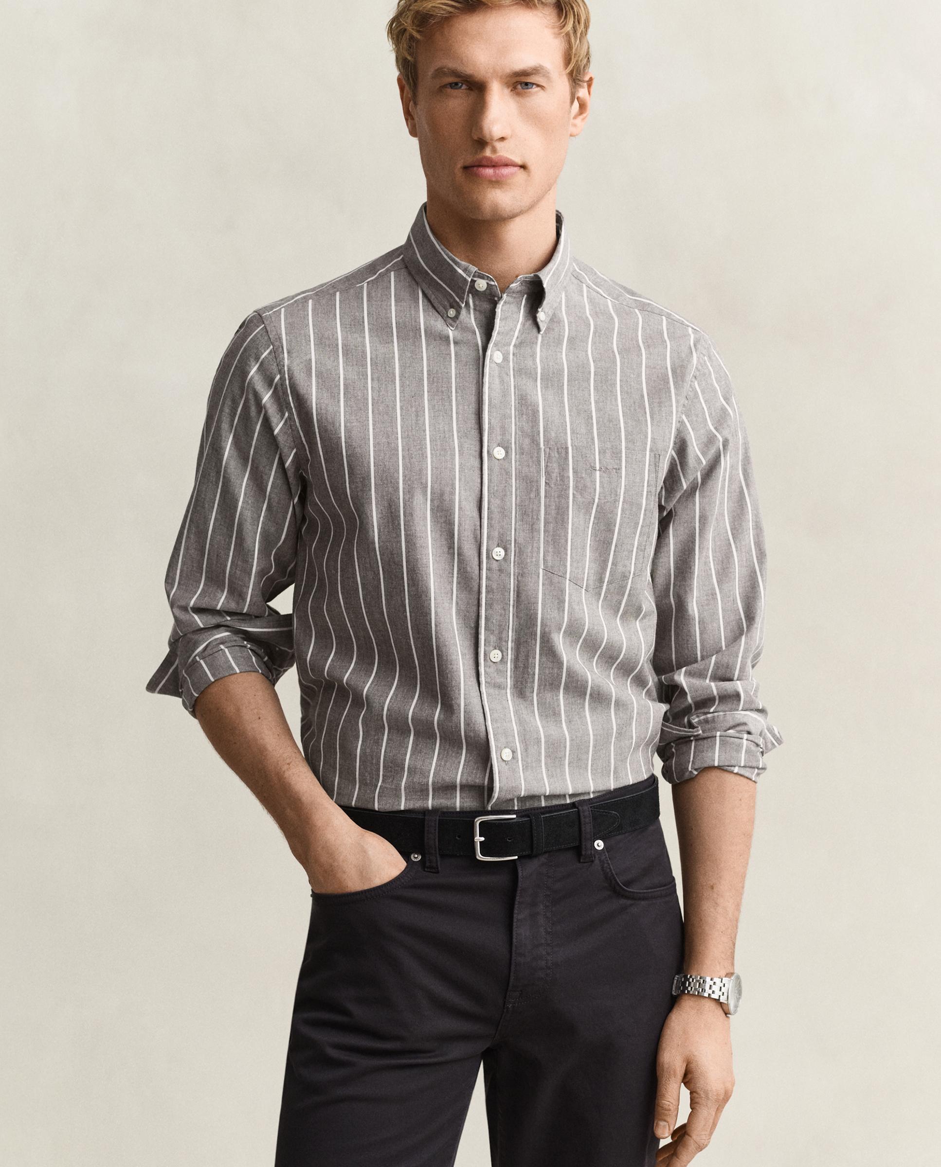 Imagem 0 de Camisa Regular de Manga Comprida
