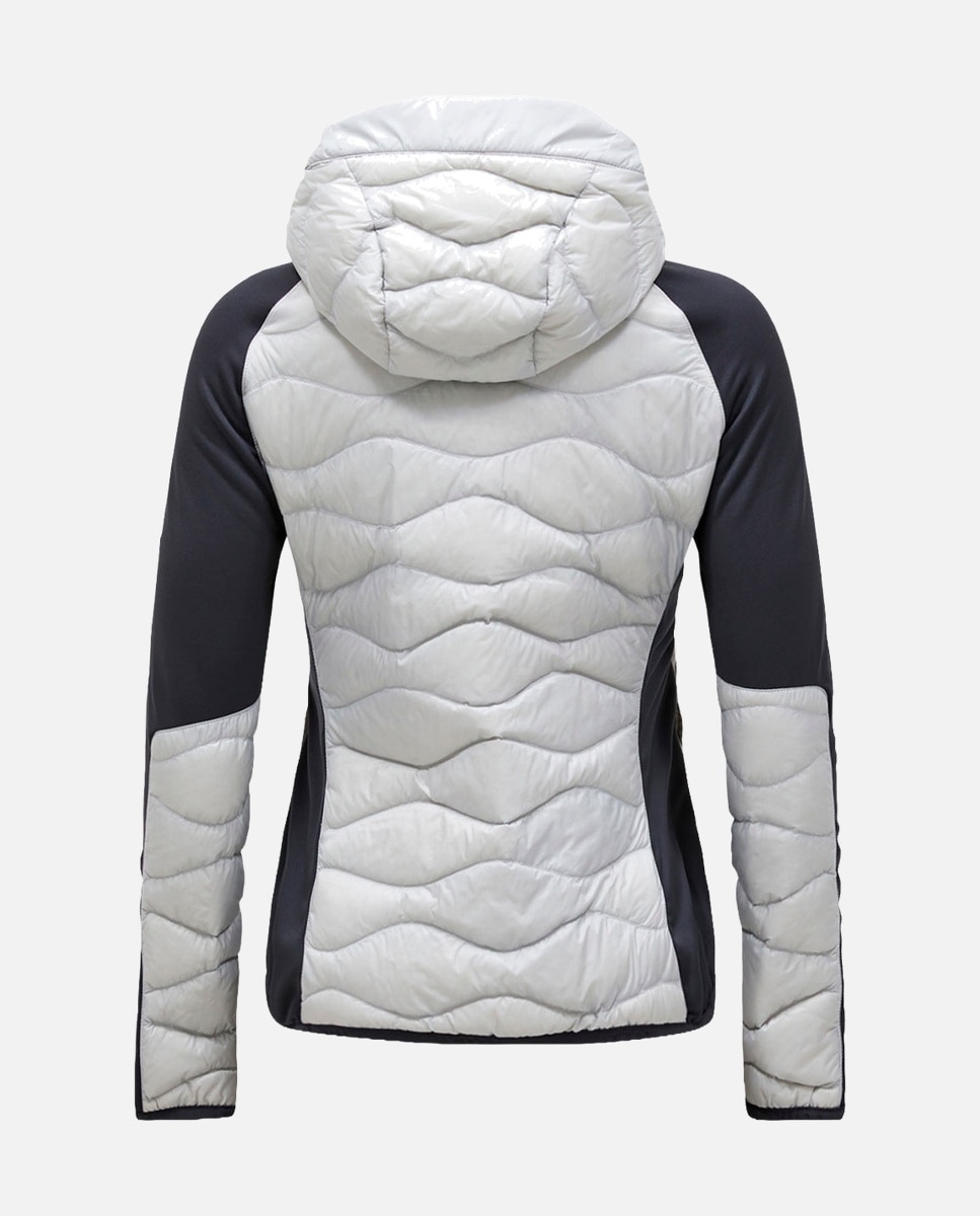 Casaco de Ski Helium Hybrid Down Hood Peak Performanc Branco-2