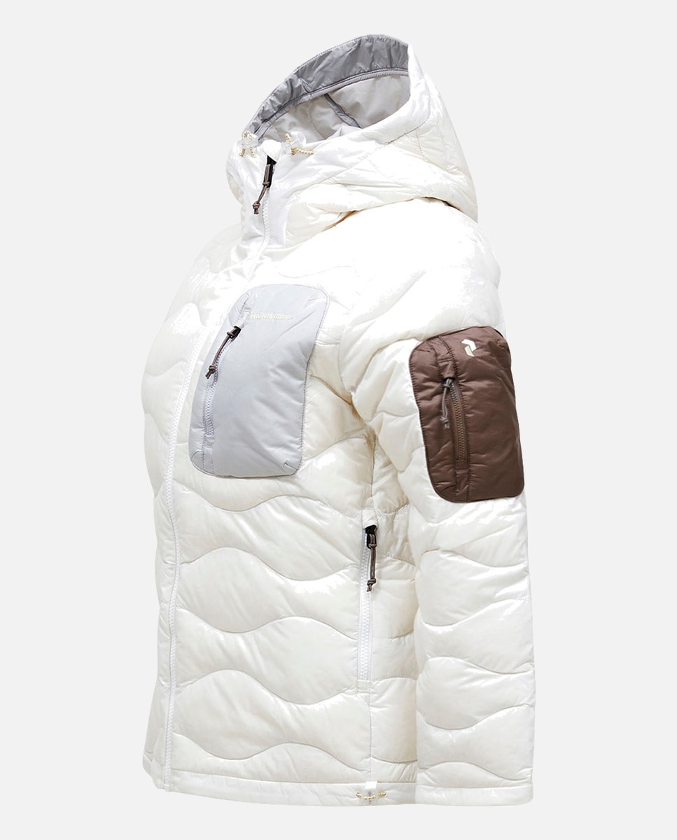 Casaco de Ski Helium Utility Down Hood Peak Performanc Branco-3