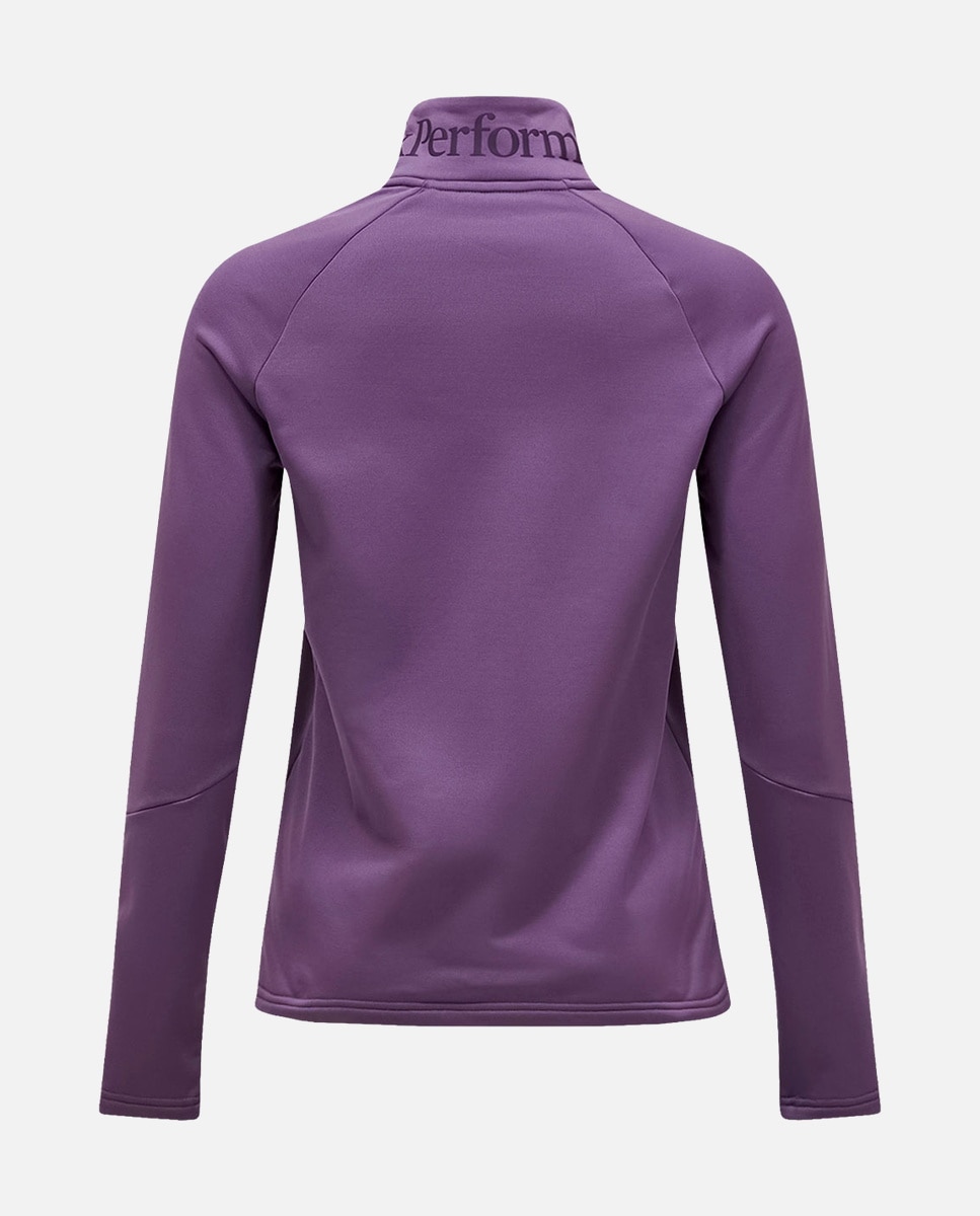 Forro Polar de Ski Rider Essenti Midlyr Zip Peak Performance Roxo-2