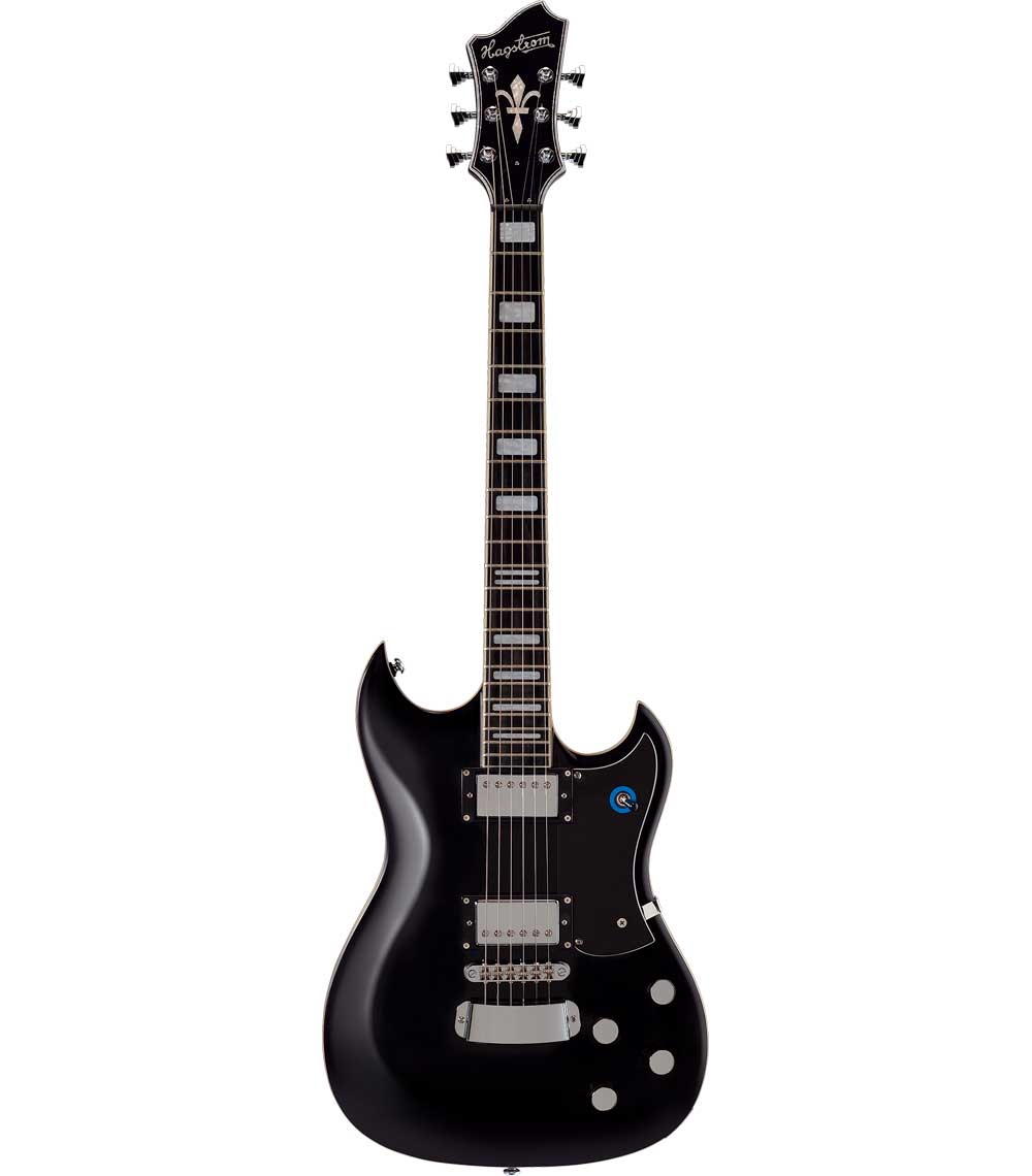 Imagem 0 de Guitarra Elétrica Double Cut Hagstrom Pat Smear Signature Blk