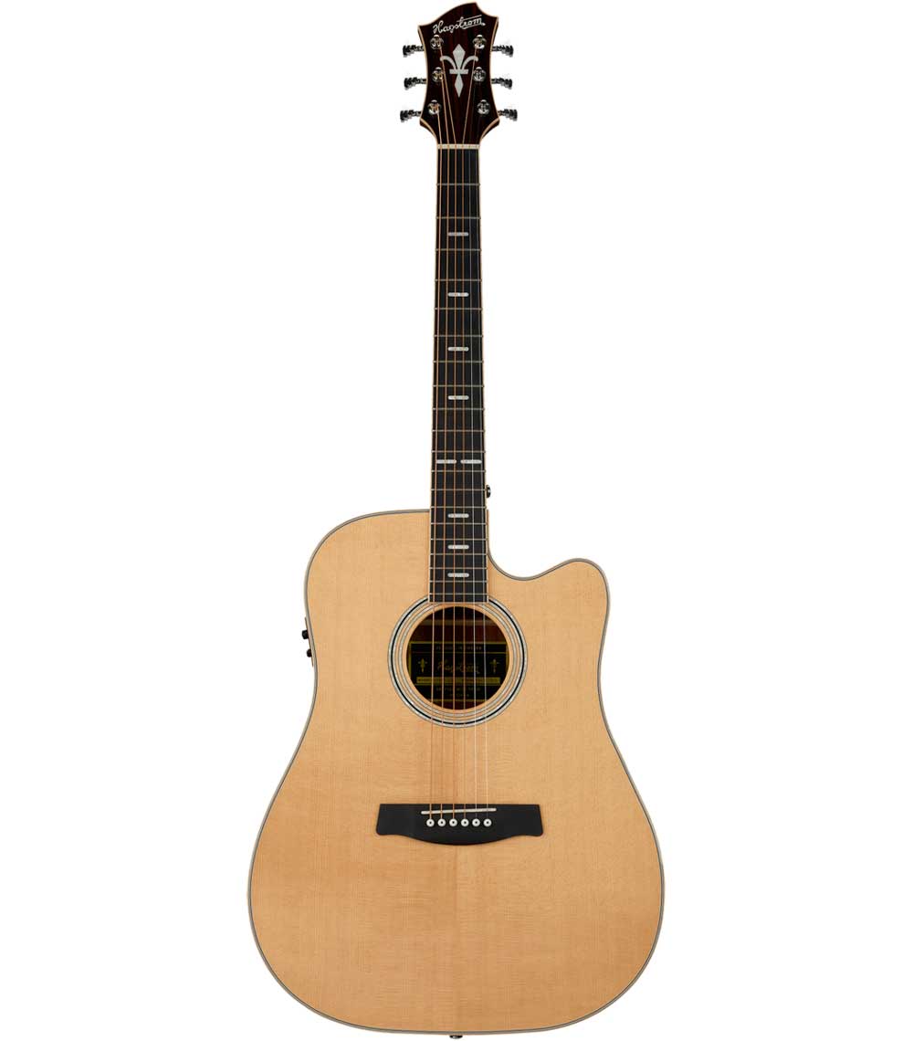 Imagem 0 de Guitarra Acústica Dreadnought Hagstrom Orsa II Dreadnought CE NAT