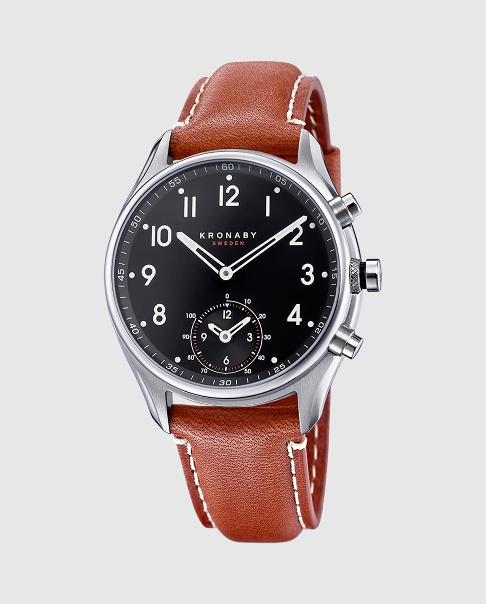 Imagem 0 de Relógio S0729/1 Apex de Pele em Castanho