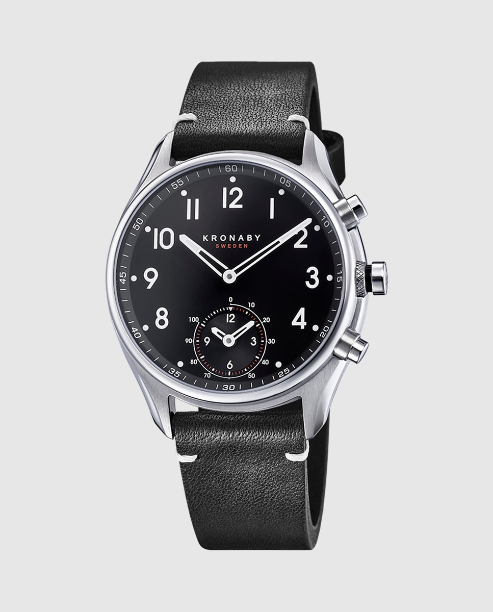 Imagem 0 de Relógio S1399/1 Apex de Pele em Preto