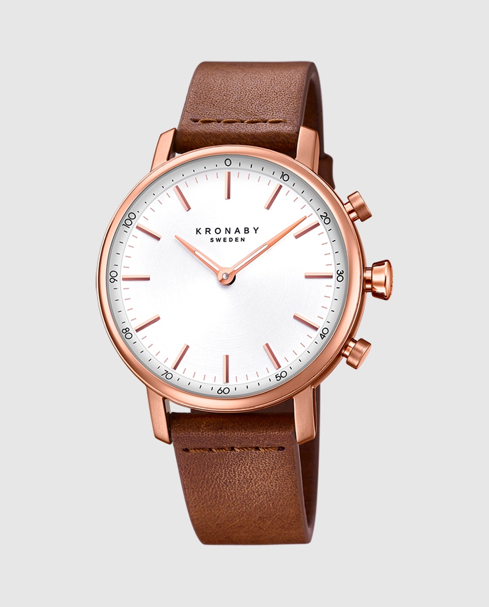 Imagem 0 de Smartwatch S1401 1 Carat de Pele em Castanho