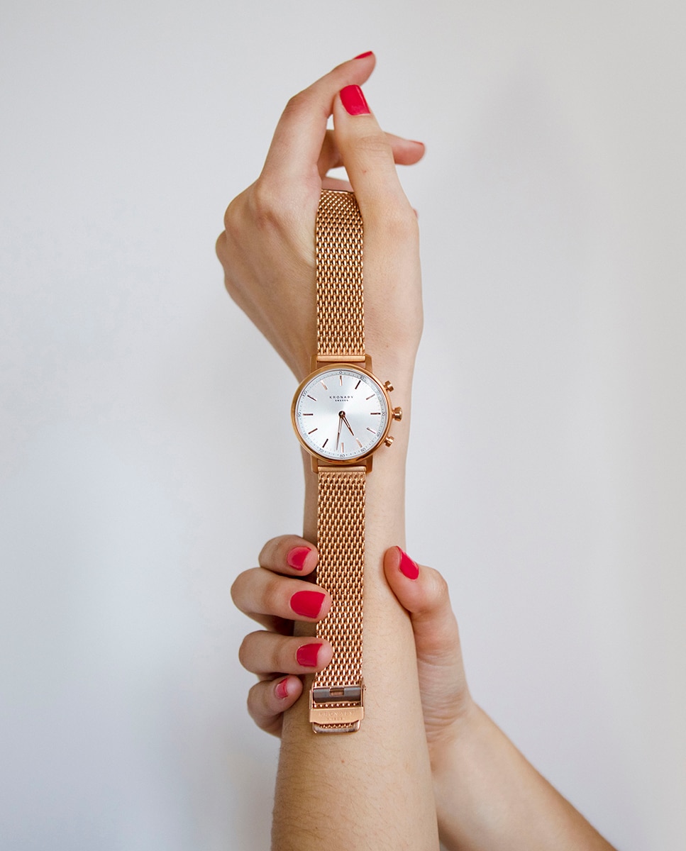 Smartwatch S1401 1 Carat de Pele em Castanho Castanho-3