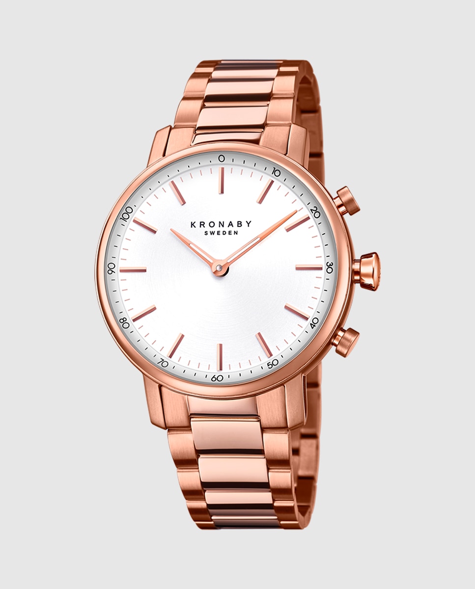 Smartwatch S2446 1 Carat de Aço em Rosa Rosa-1