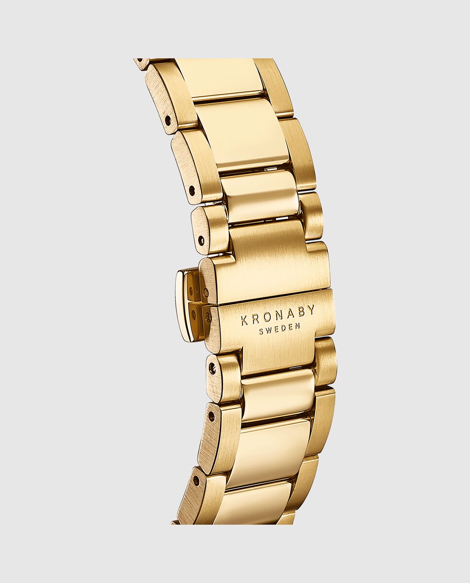 Relógio Smartwatch S2447 1 Carat de Aço em Dourado Ouro-3