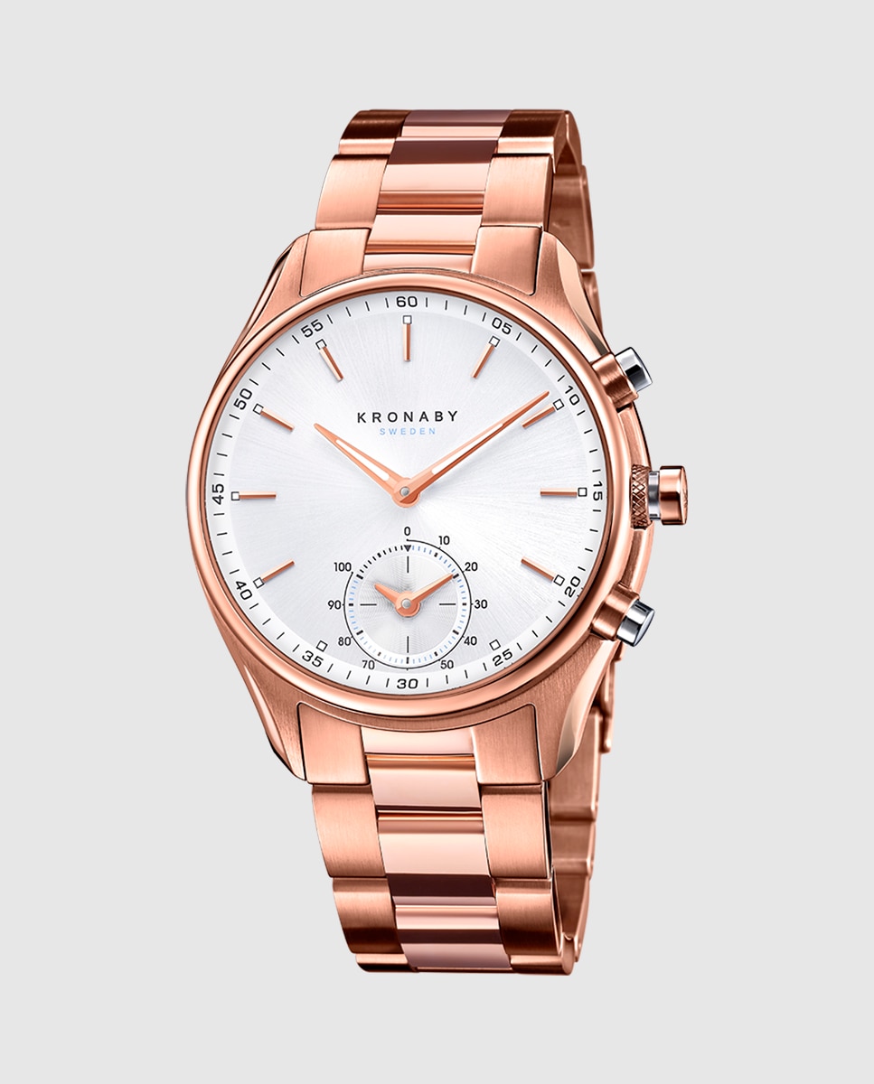Relógio Smartwatch S2745 1 Sekel de Aço em Rosa Rosa-1