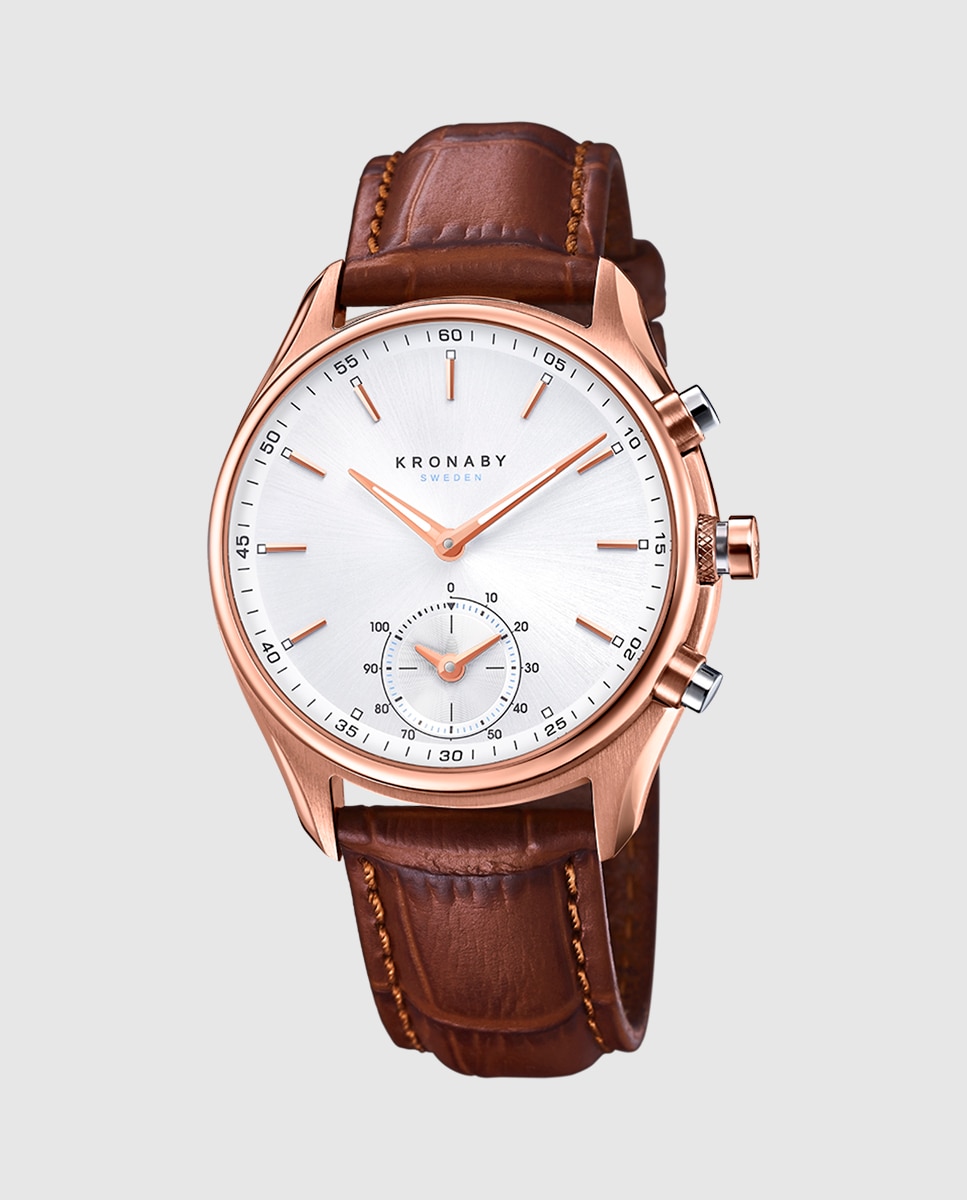 Smartwatch S2746 1 Sekel de Pele em Castanho Castanho-1