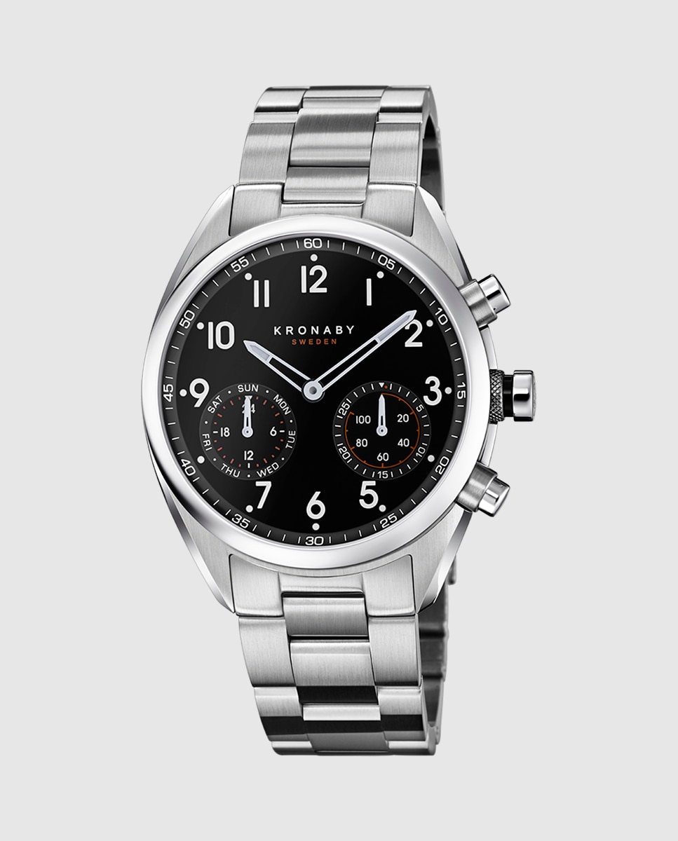 Smartwatch S3111 1 Apex de Aço Prateado Prata-1
