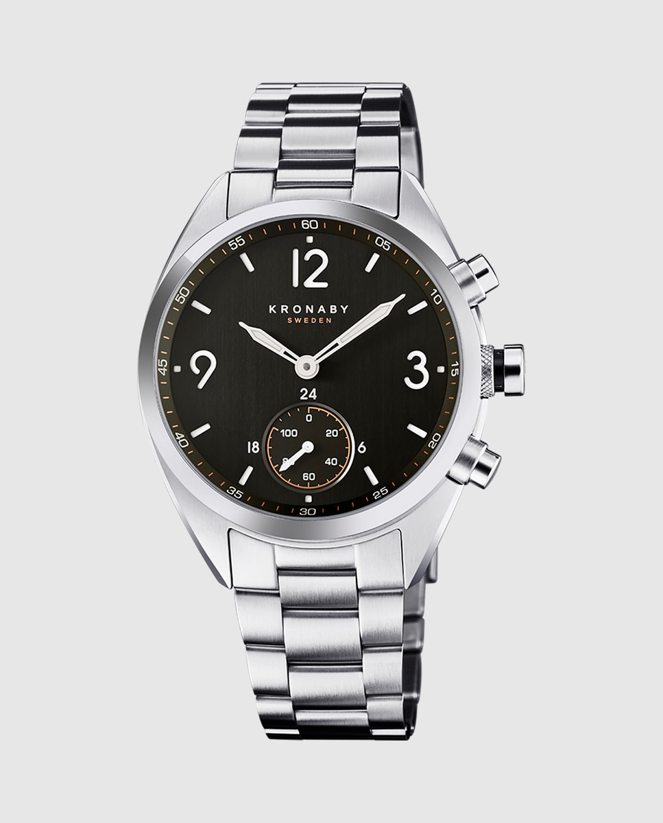 Smartwatch S3113 1 Apex de Aço Prateado Prata-1