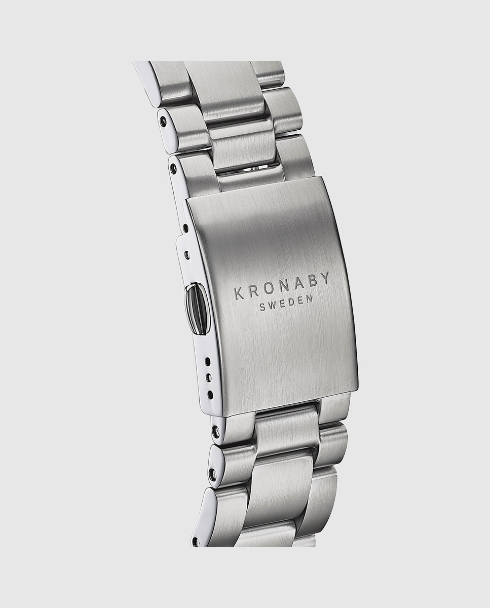 Smartwatch S3113 1 Apex de Aço Prateado Prata-3