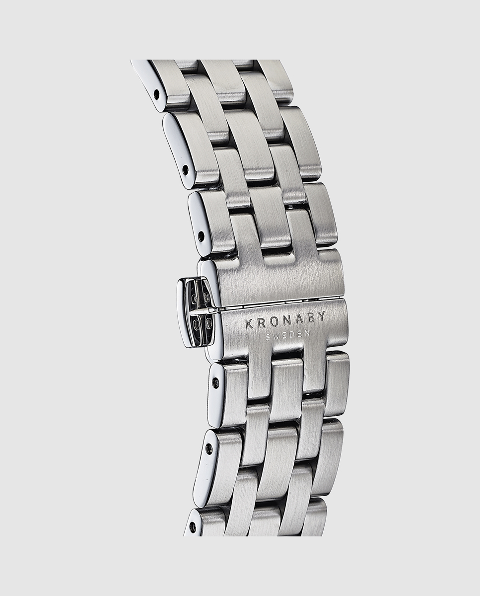 Relógio Smartwatch S3119 1 Sekel de Aço Prateado Prata-3