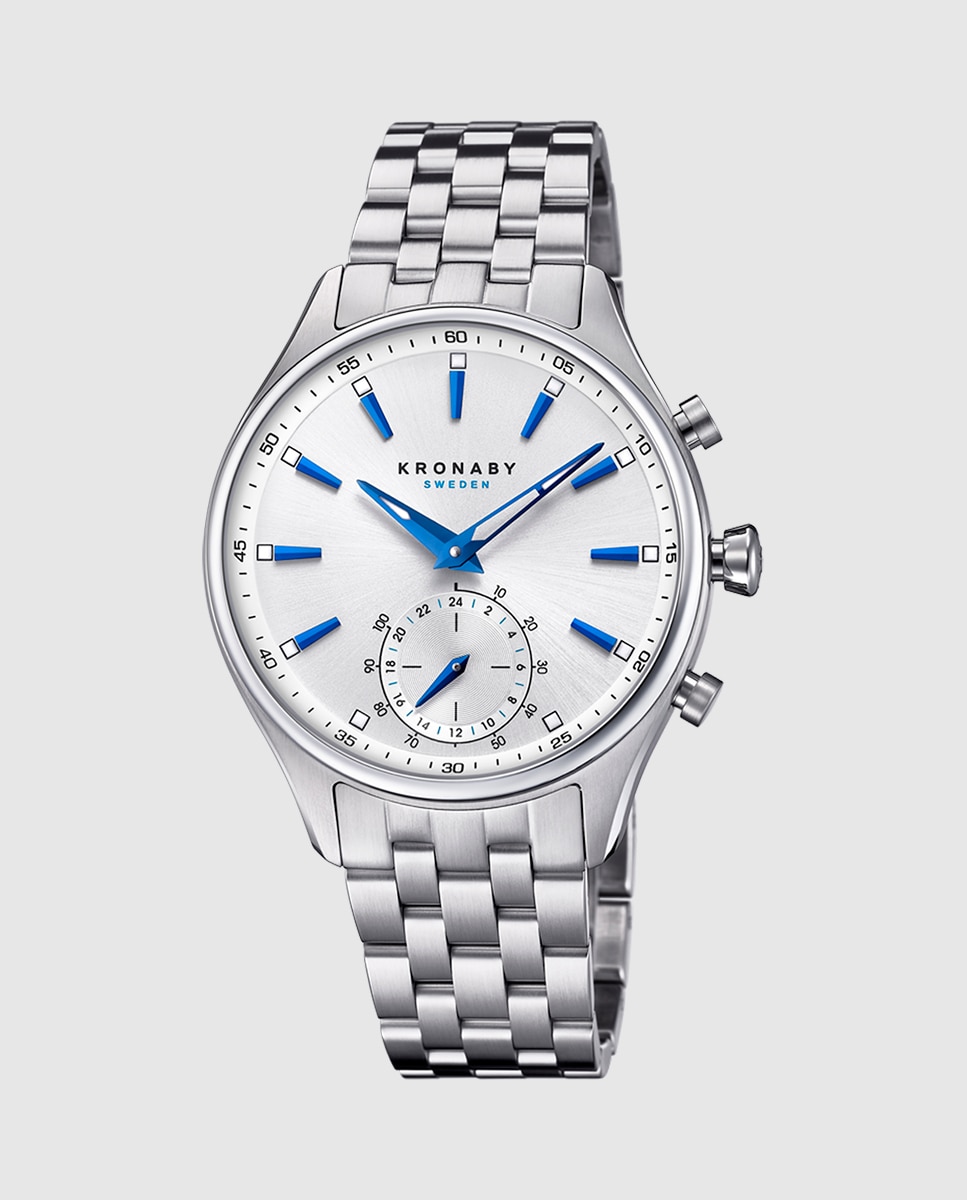 Smartwatch S3121 1 Sekel de Aço Prateado Prata-1