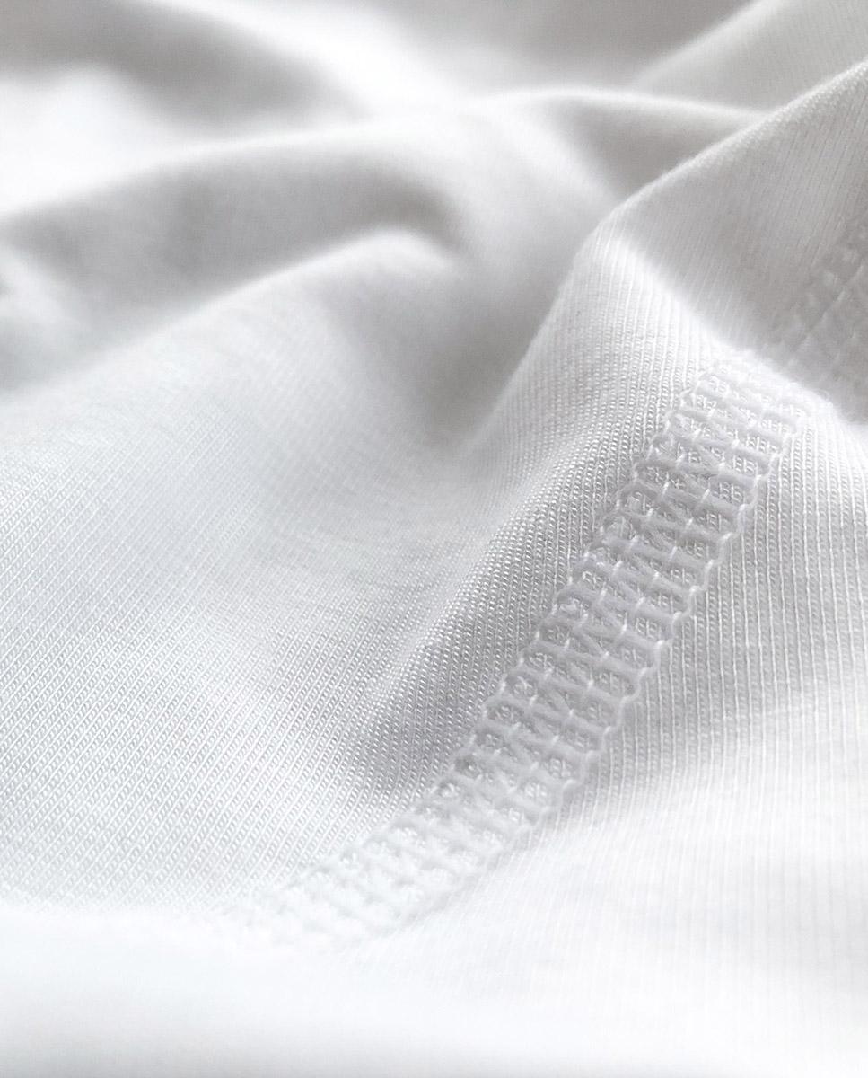Pack de dois boxers de modal elástico eco pretos Branco-3