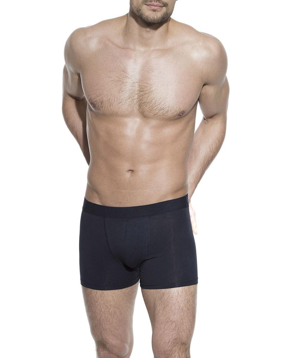 Imagem 0 de Pack de três boxers de malha de homem Bread & Boxers pretos