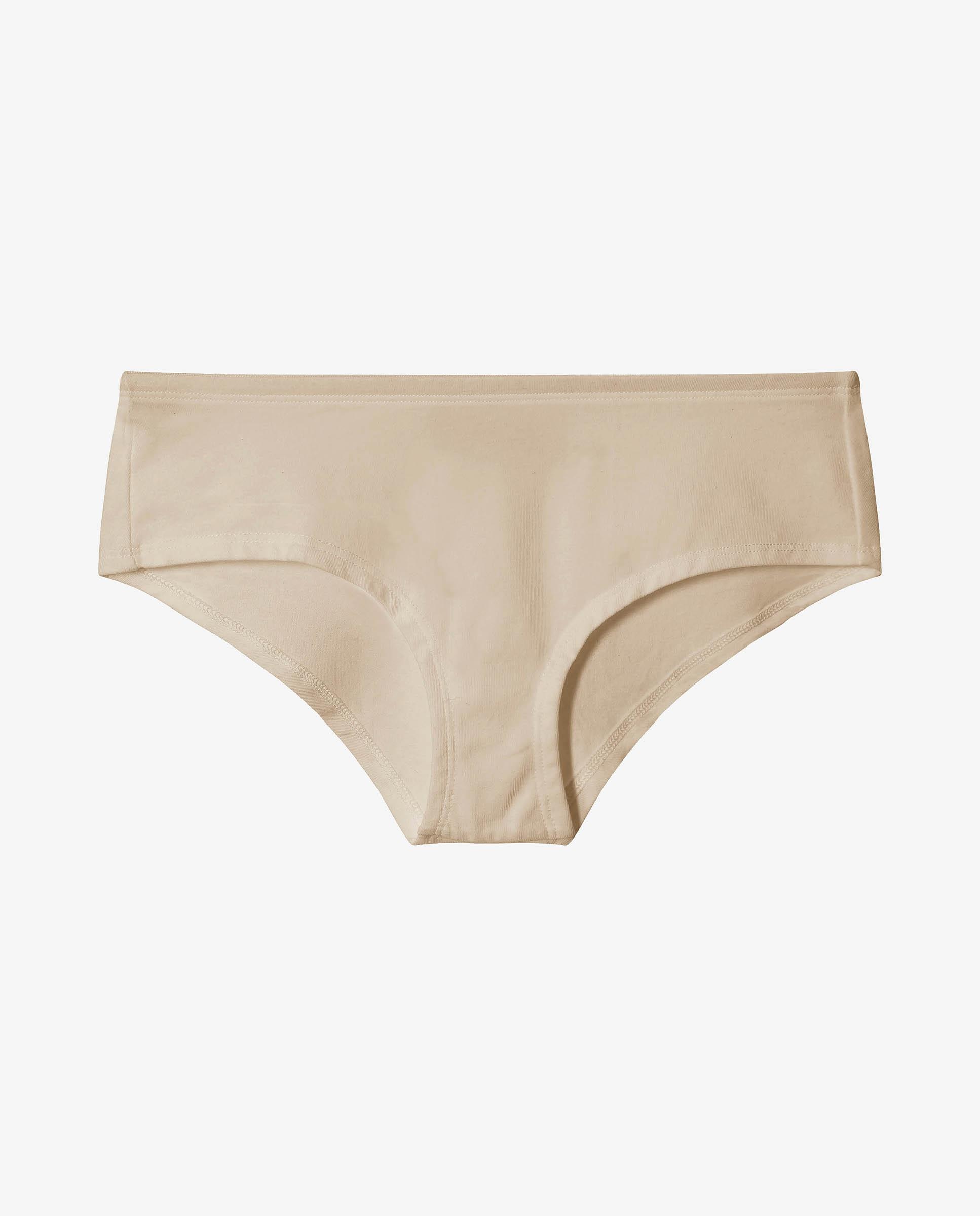 Cueca Hipster Lisa de Algodão Orgânico Bege-4